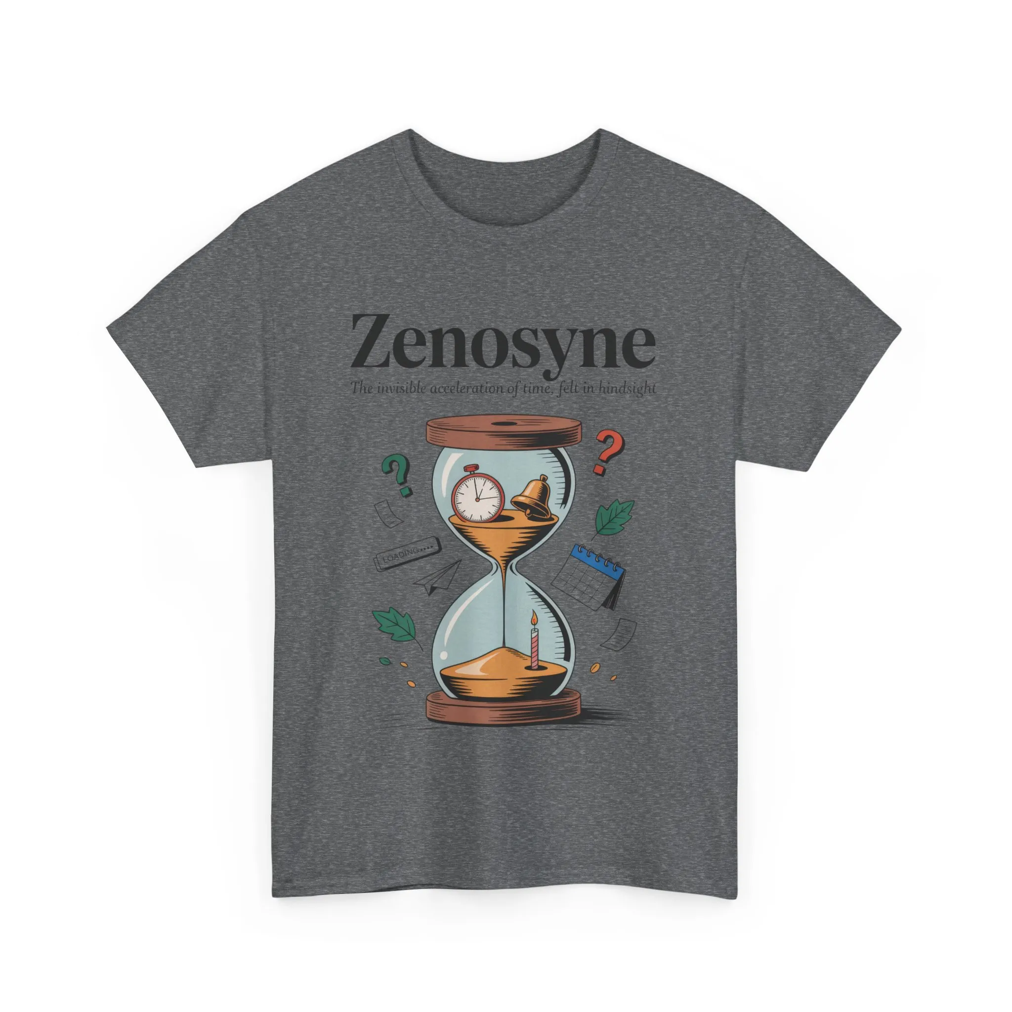 Zenosyne Unisex Heavy Cotton Tee, Aesthetic Word Tee, existential tee, Emotional Word Tee, Moody Graphic Tee, Philosophical Tee - Image 15