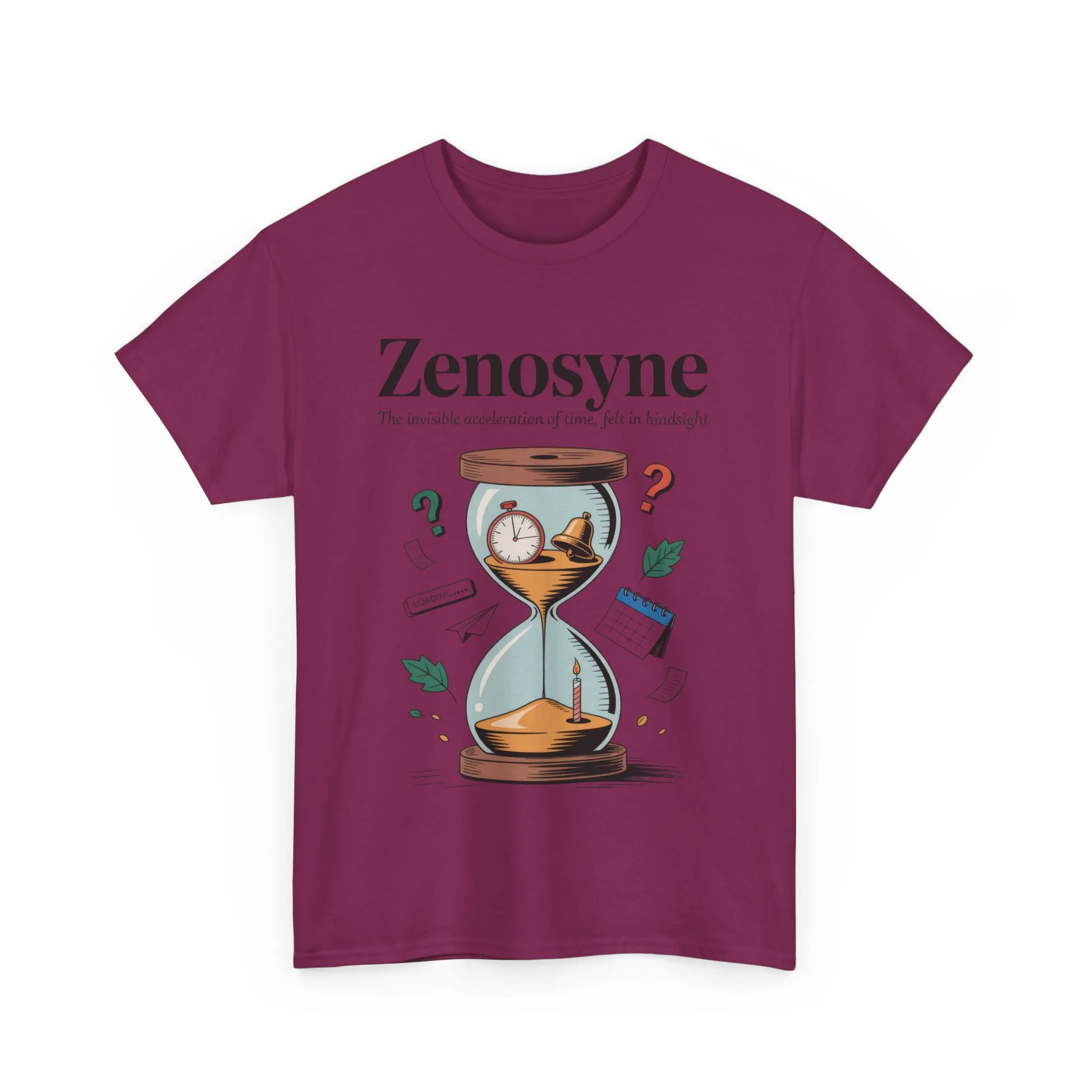 Zenosyne Unisex Heavy Cotton Tee, Aesthetic Word Tee, existential tee, Emotional Word Tee, Moody Graphic Tee, Philosophical Tee - Image 27