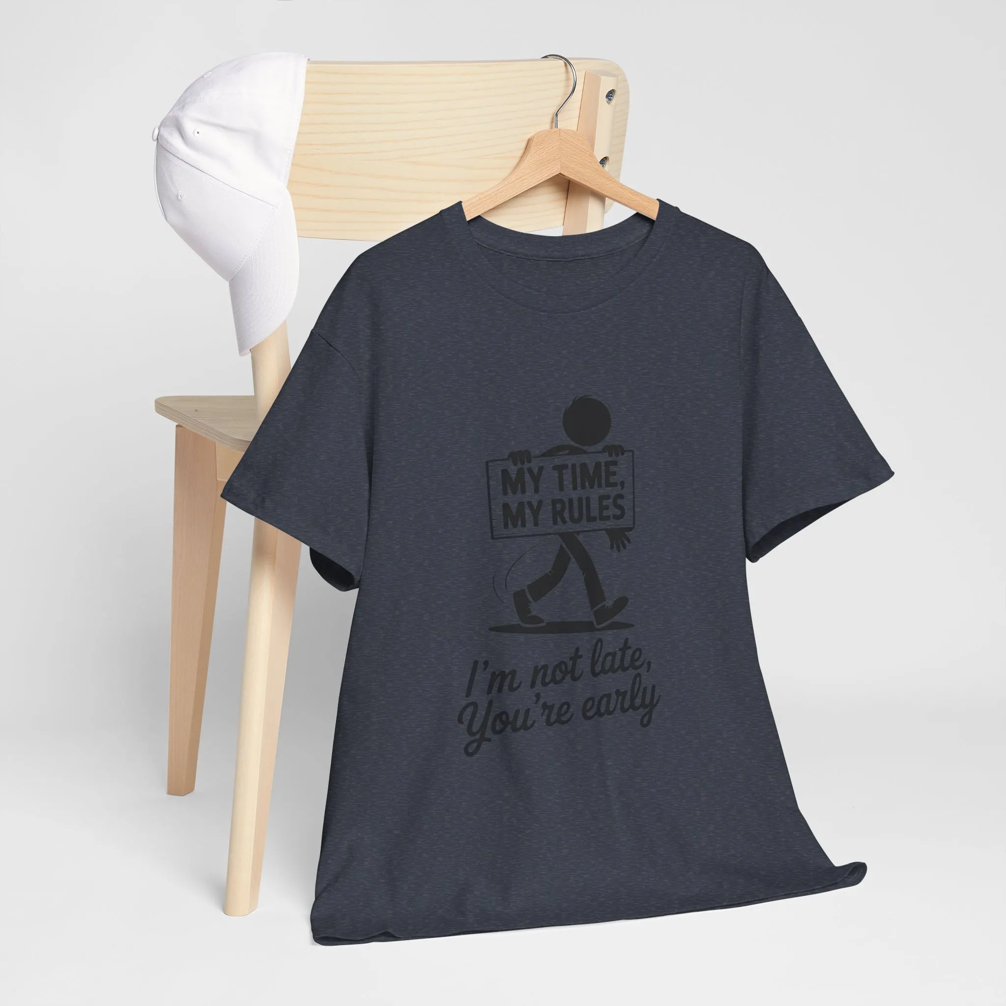 My Time My Rules Men's T-Shirt, Funny T-Shirt, Casual Wear, confident Men's shirt, self love t shirt, Time Management Humor, sassy quote tee - Image 30