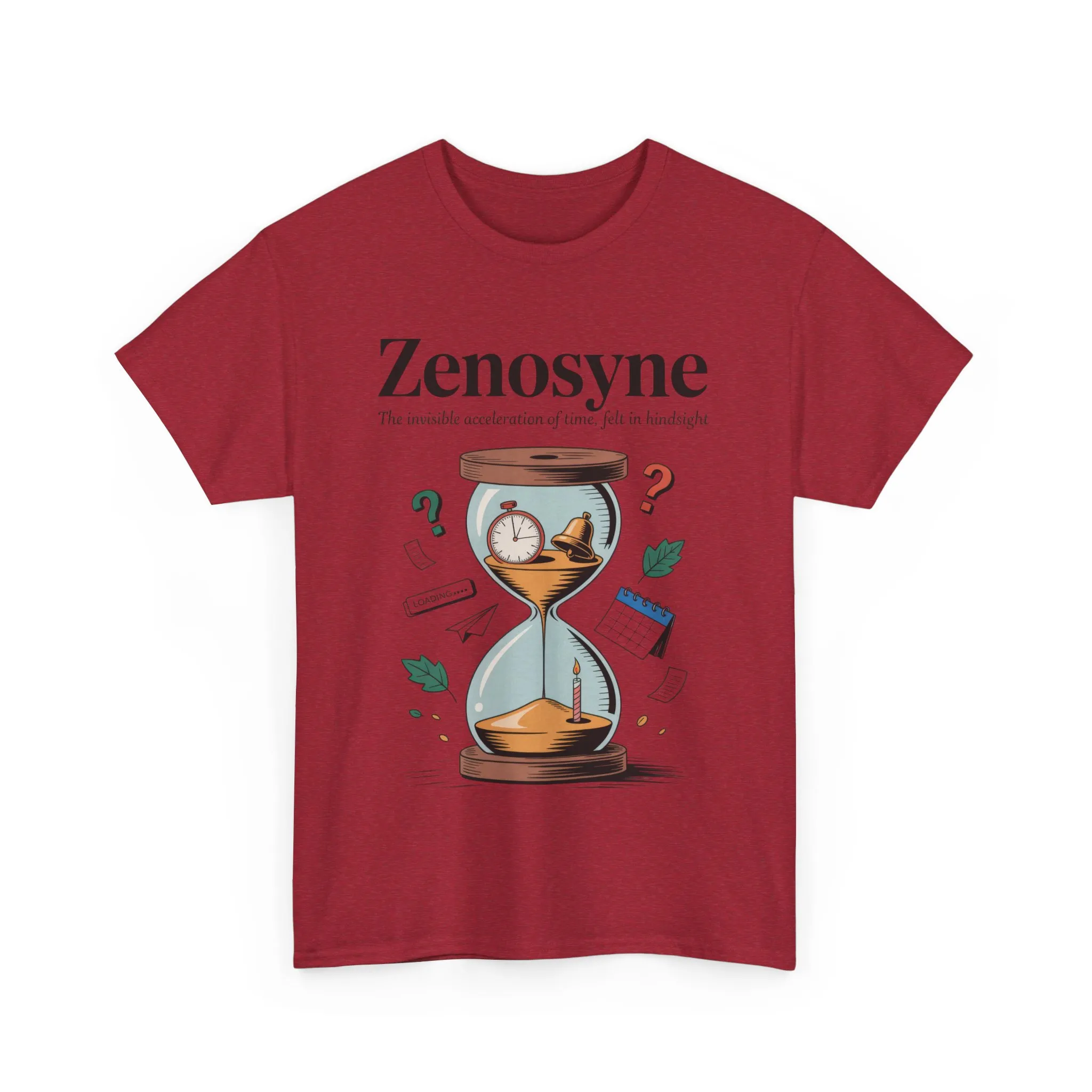 Zenosyne Unisex Heavy Cotton Tee, Aesthetic Word Tee, existential tee, Emotional Word Tee, Moody Graphic Tee, Philosophical Tee - Image 29