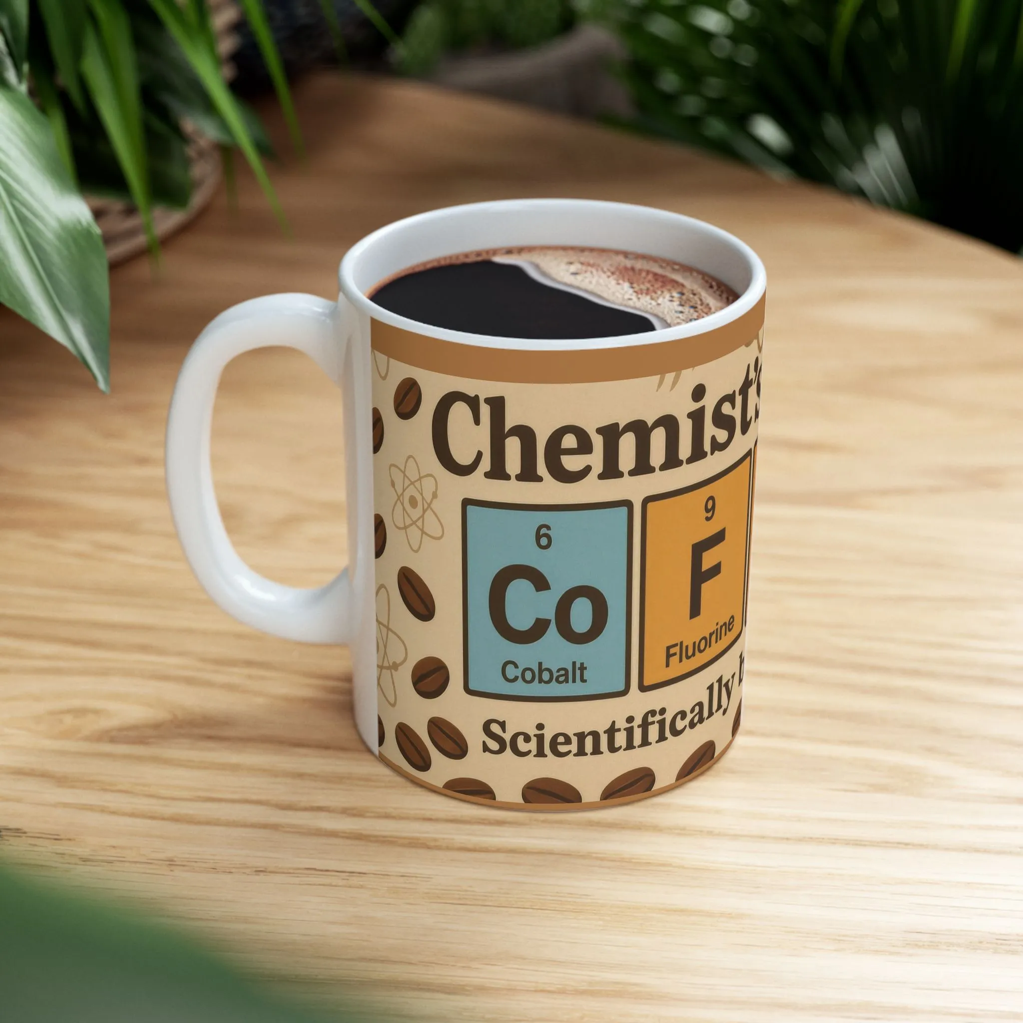Chemist’s Choice Coffee Mug, Funny Periodic Table Gift for Science Lovers, Caffeine Addict Mug, Nerdy Science Coffee Cup, Geek Gift Idea - Image 7
