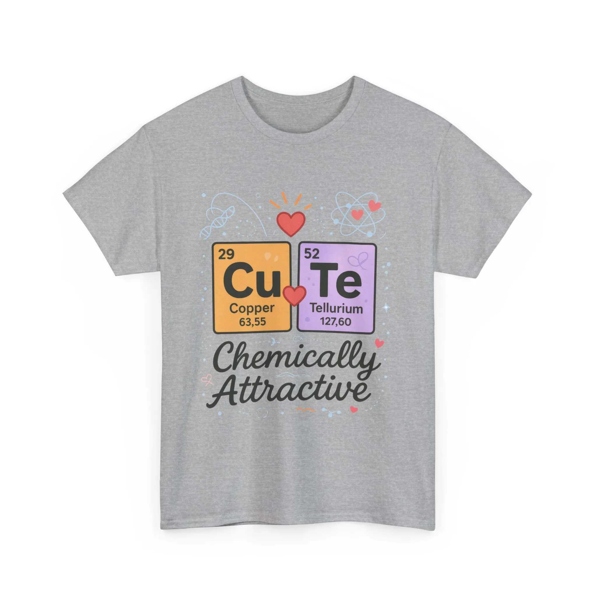 Cute Science T-Shirt for Women, Chemically Attractive Periodic Table Tee, Funny Nerdy Gift for Her, Chemistry Lover Gift, Science Apparel - Image 25