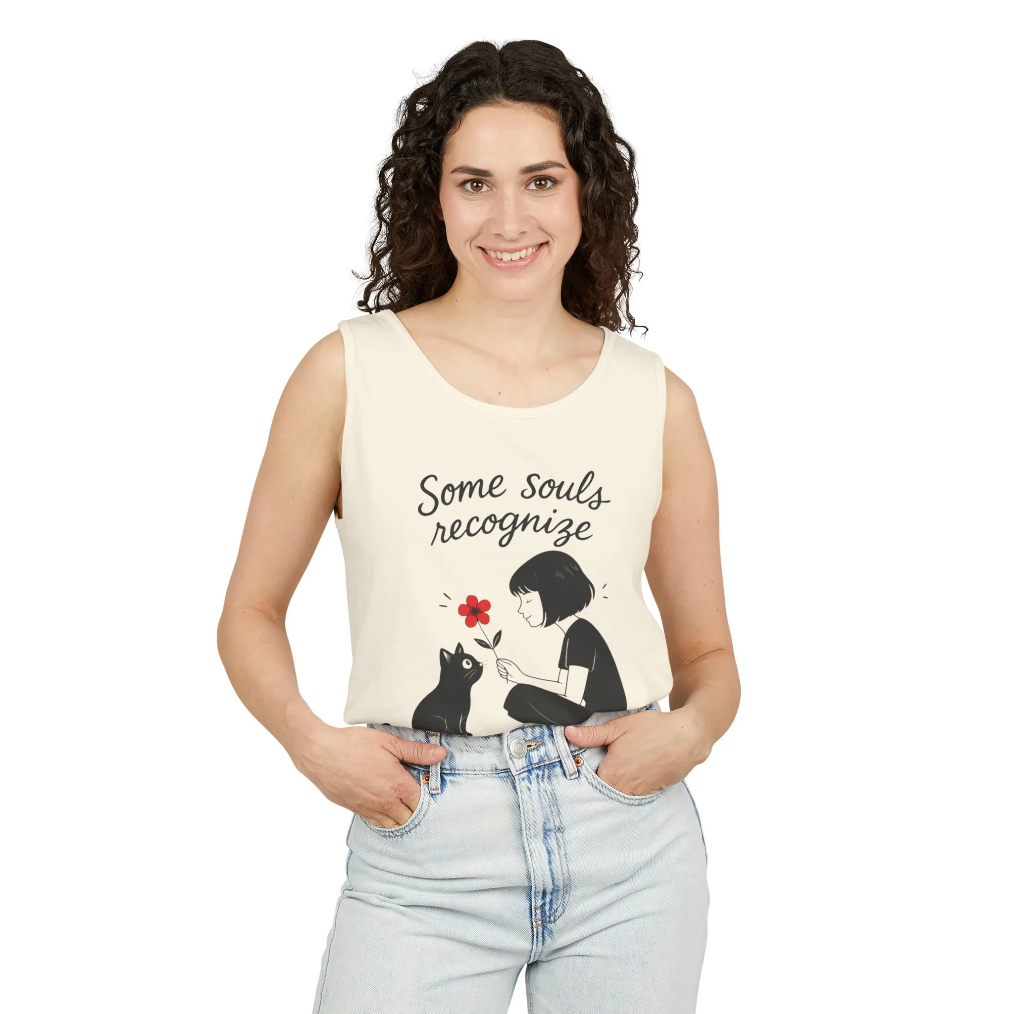 Cat Lover's Womens Tank Top, Perfect for Pet Lovers, Gift for Birthdays, Relaxation Wear, Cute Cat Lovers Womens Tee, - Image 8