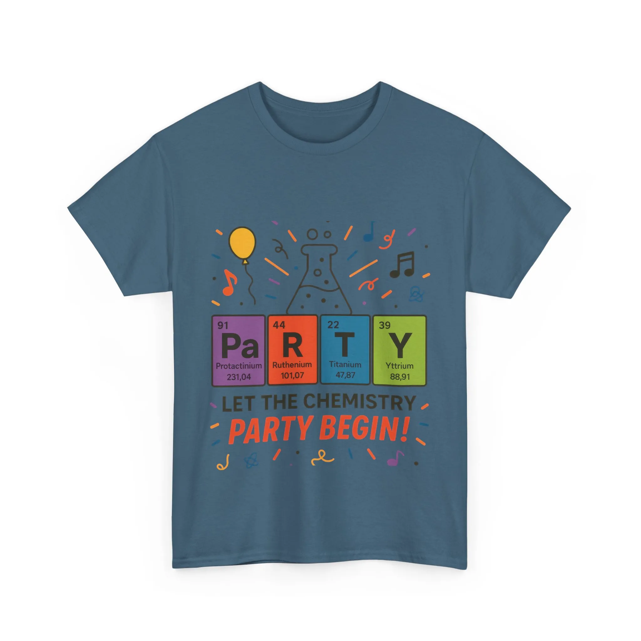 Funny Chemistry Party T-Shirt, Periodic Table PaRTY Tee, Unisex Science Humor Shirt, Gift for Chemistry Teacher,Science Tee, Nerdy Pun Shirt - Image 38