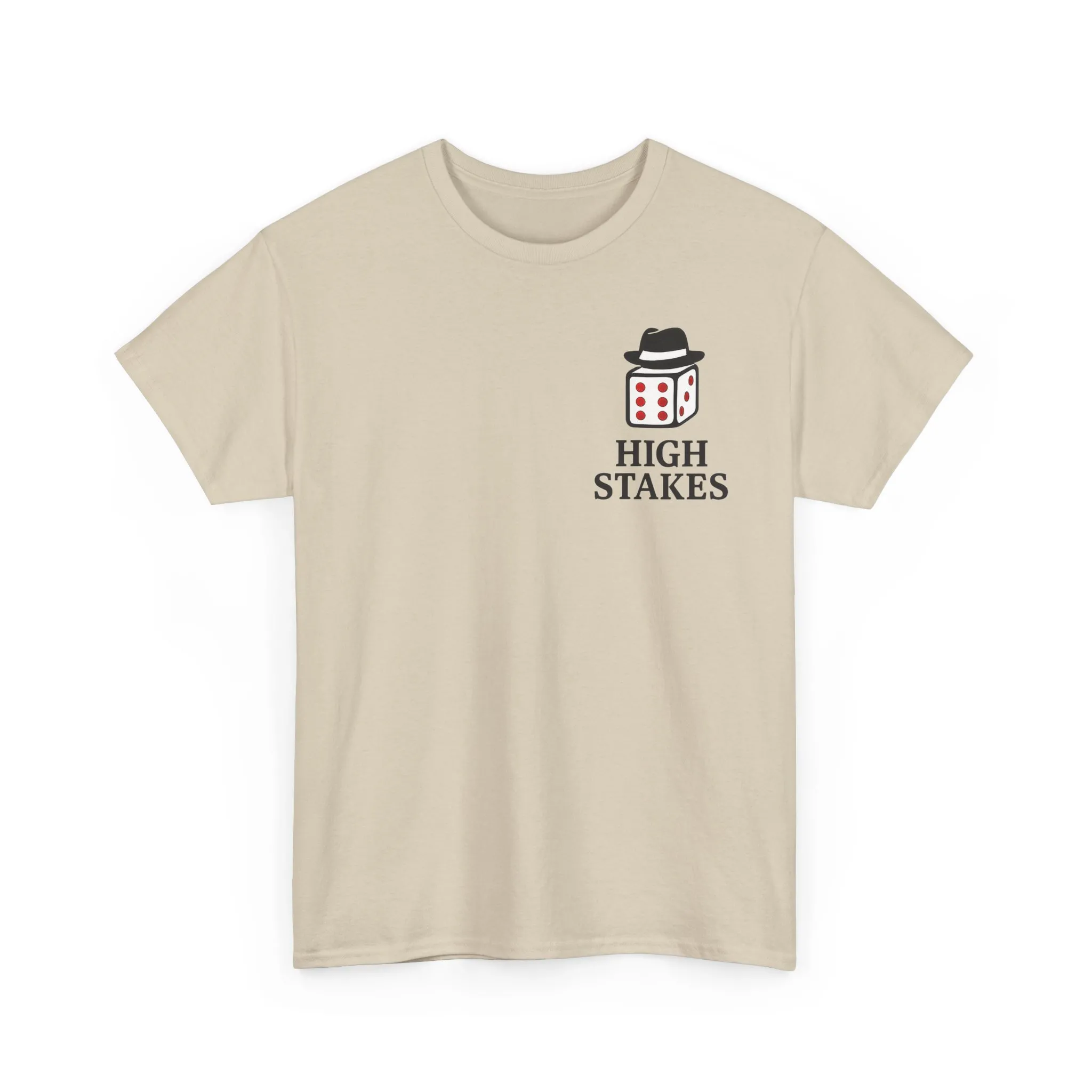 Mens Front Back print tee, Gambling Shirt, Casino Style Tee, Poker Lover Gift, Gaming Apparel, Slot Machine Graphic, Gambling Gift - Image 9