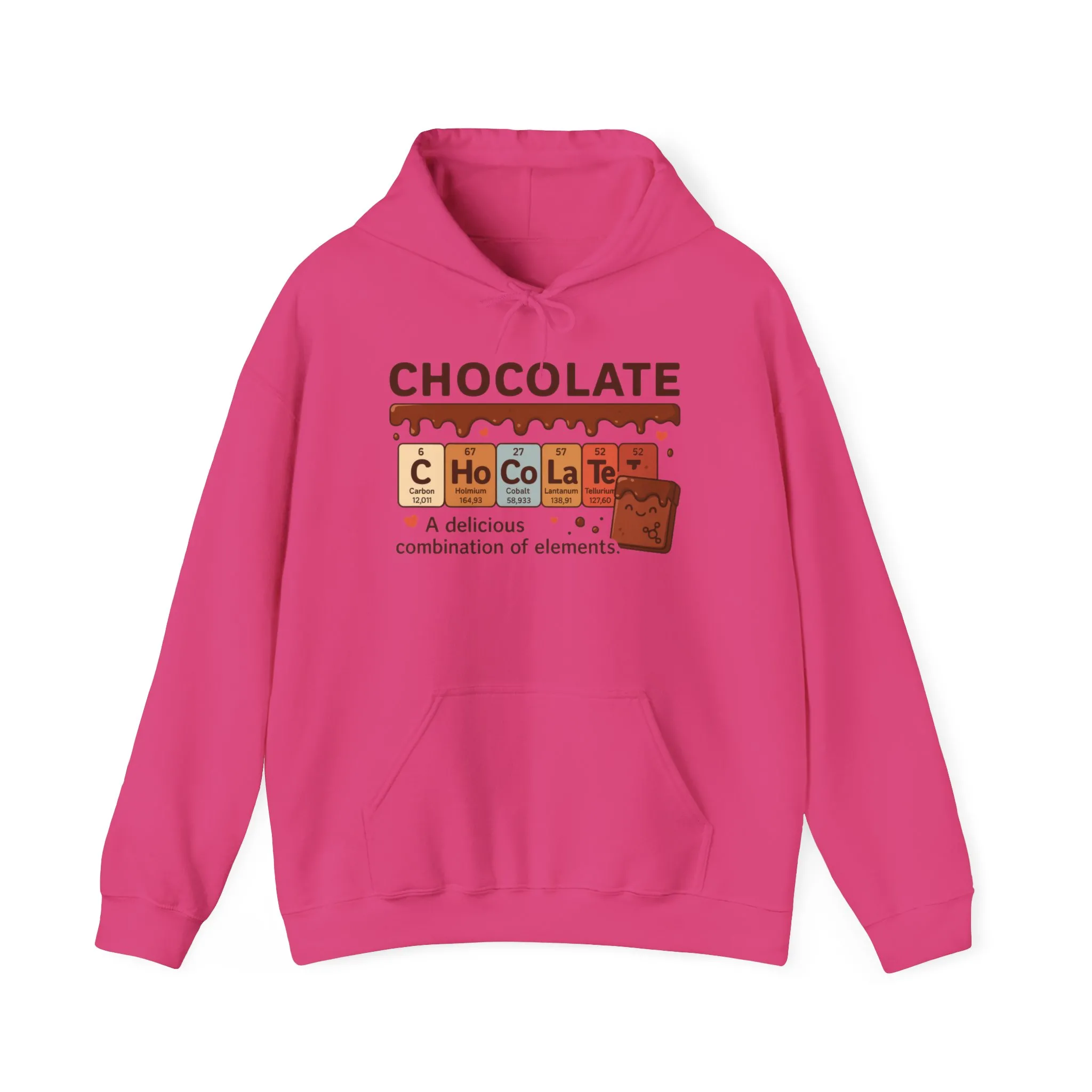 Chocolate Lovers Comfort Hoodie, Perfect Gift for Chemistry Lovers, Casual Wear, Sweet Treats Enthusiasts, Birthdays, Chemistry Students - Image 34