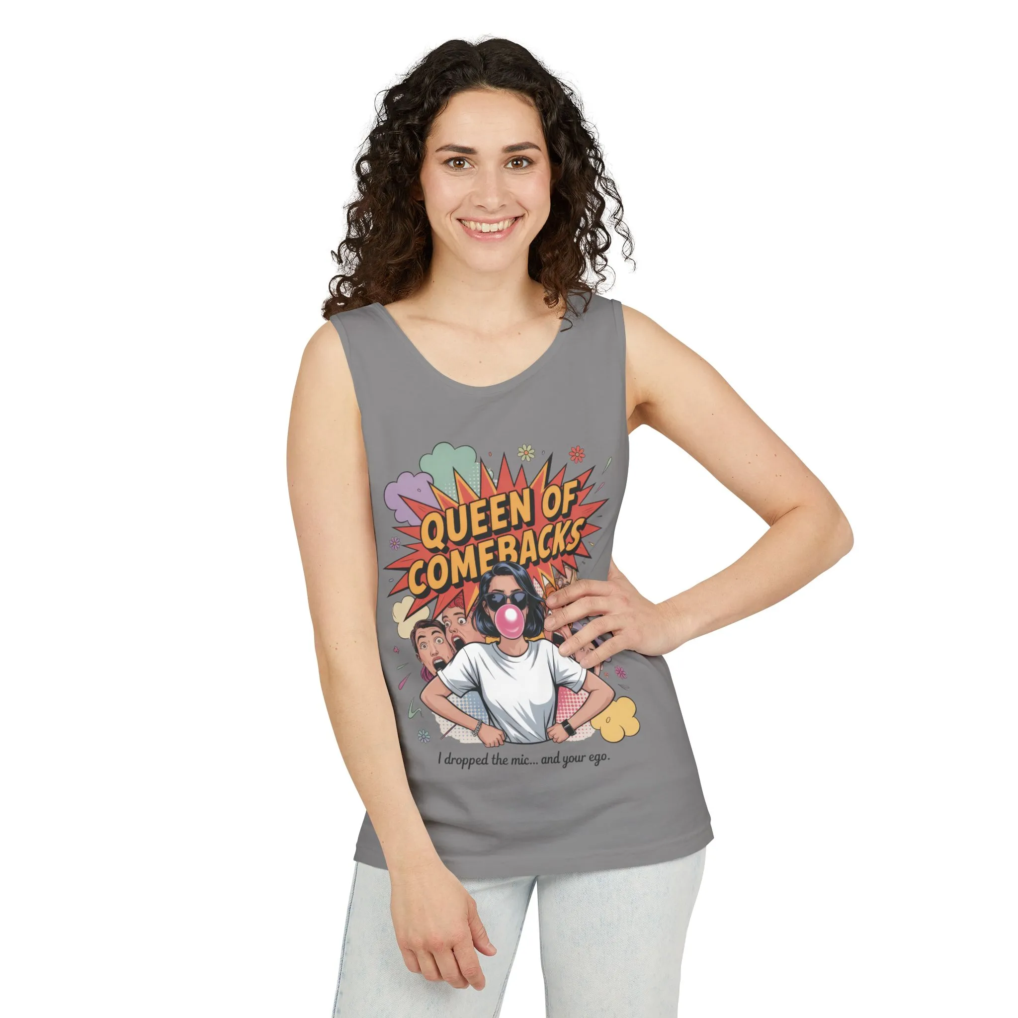 Funny Women's Tank Top, Queen of Comebacks Tee, Funny Graphic Tank, Gift for Her, Casual Wear, Comedy Apparel - Image 26