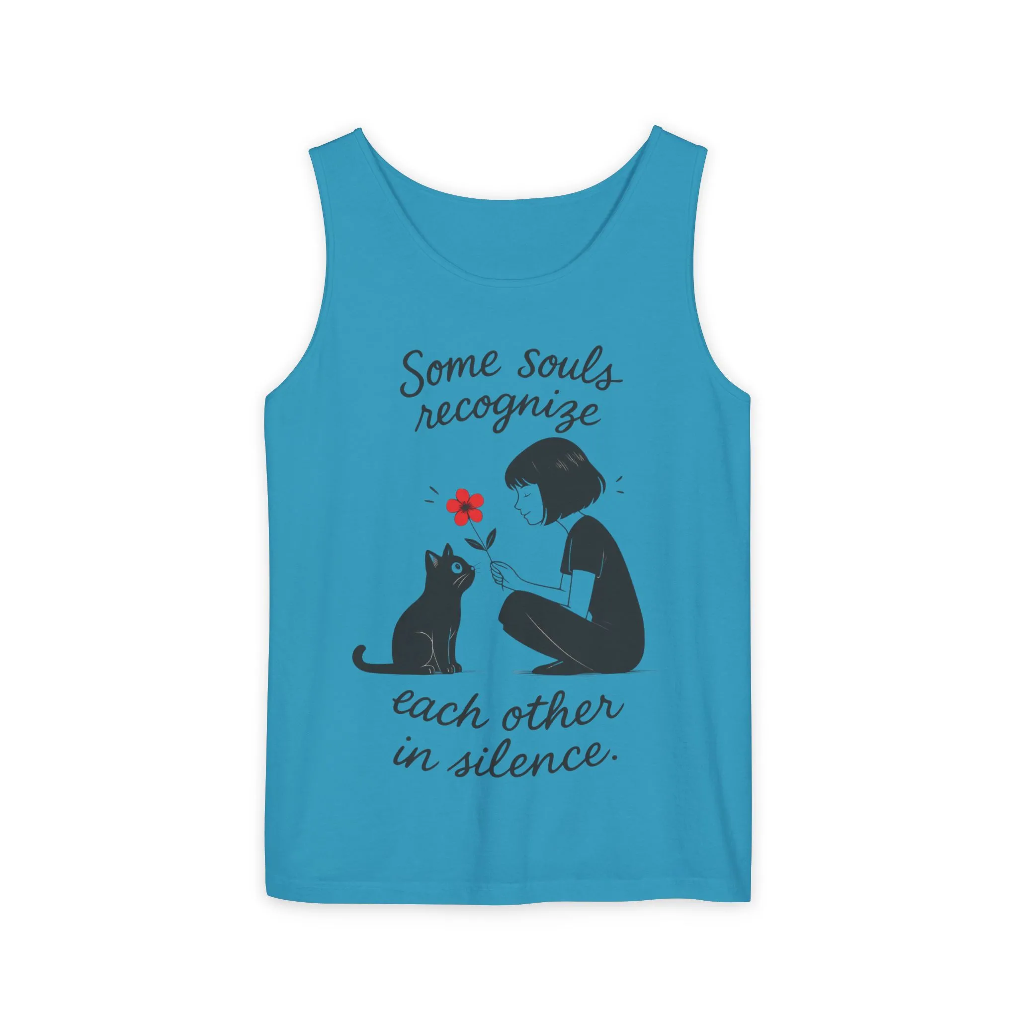 Cat Lover's Womens Tank Top, Perfect for Pet Lovers, Gift for Birthdays, Relaxation Wear, Cute Cat Lovers Womens Tee, - Image 13
