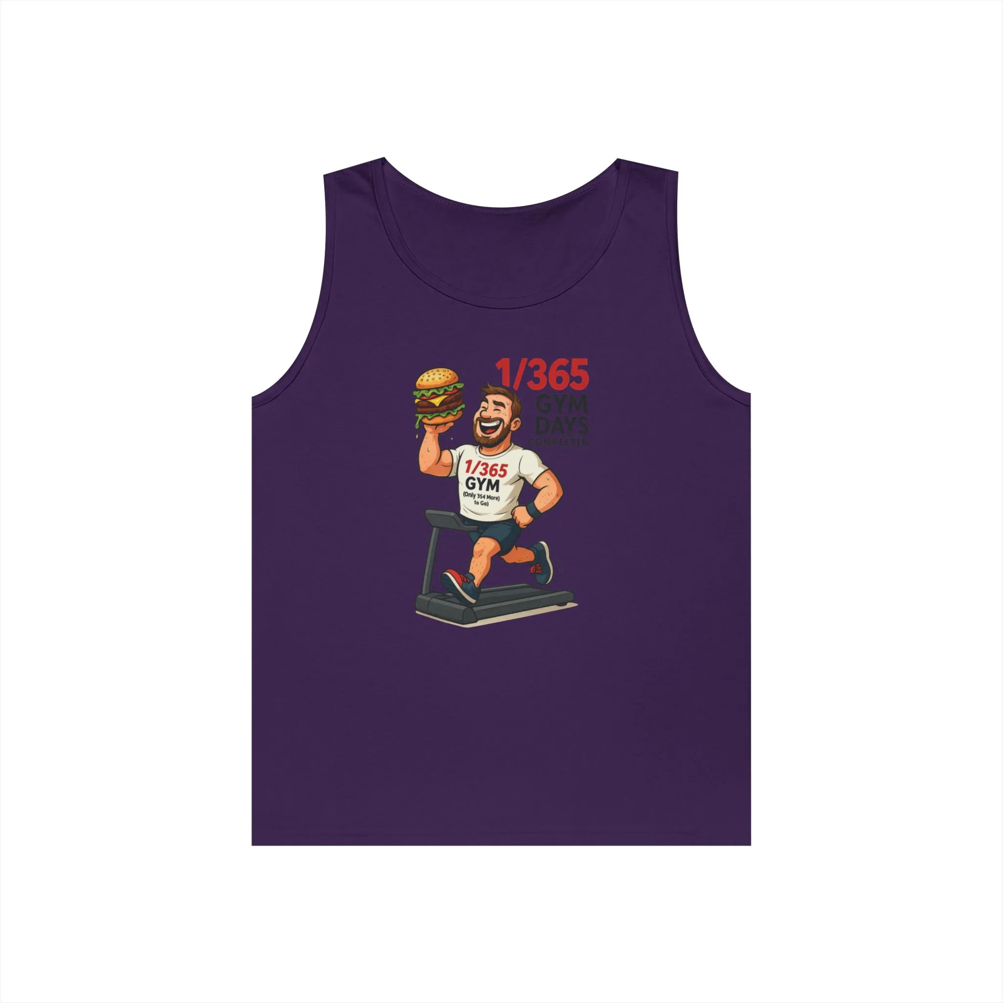 Funny Gym Tank for Men, Lazy Gym Day Gift for Him, Gym Motivation Tee, Fun Workout Tank Top, Fitness Gift, Gym Lovers Gift , Workout Shirt - Image 12
