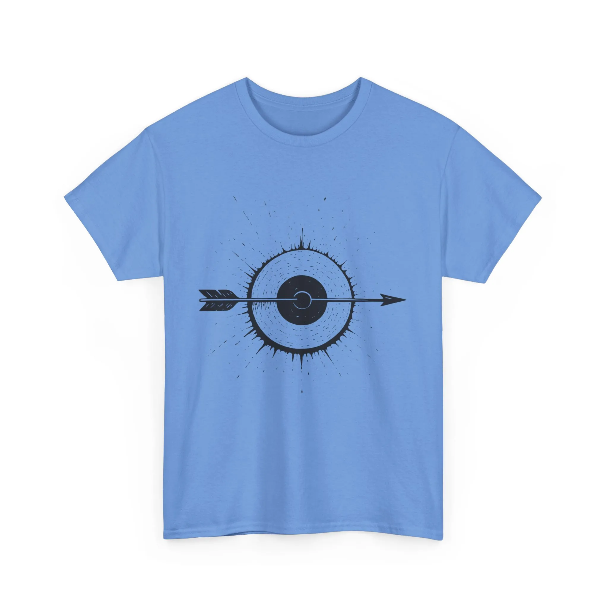 Artistic Arrow Graphic Unisex Cotton Tee, Motivational Shirt, Casual Wear, Gift for Him/Her, Trendy Fashion - Image 34