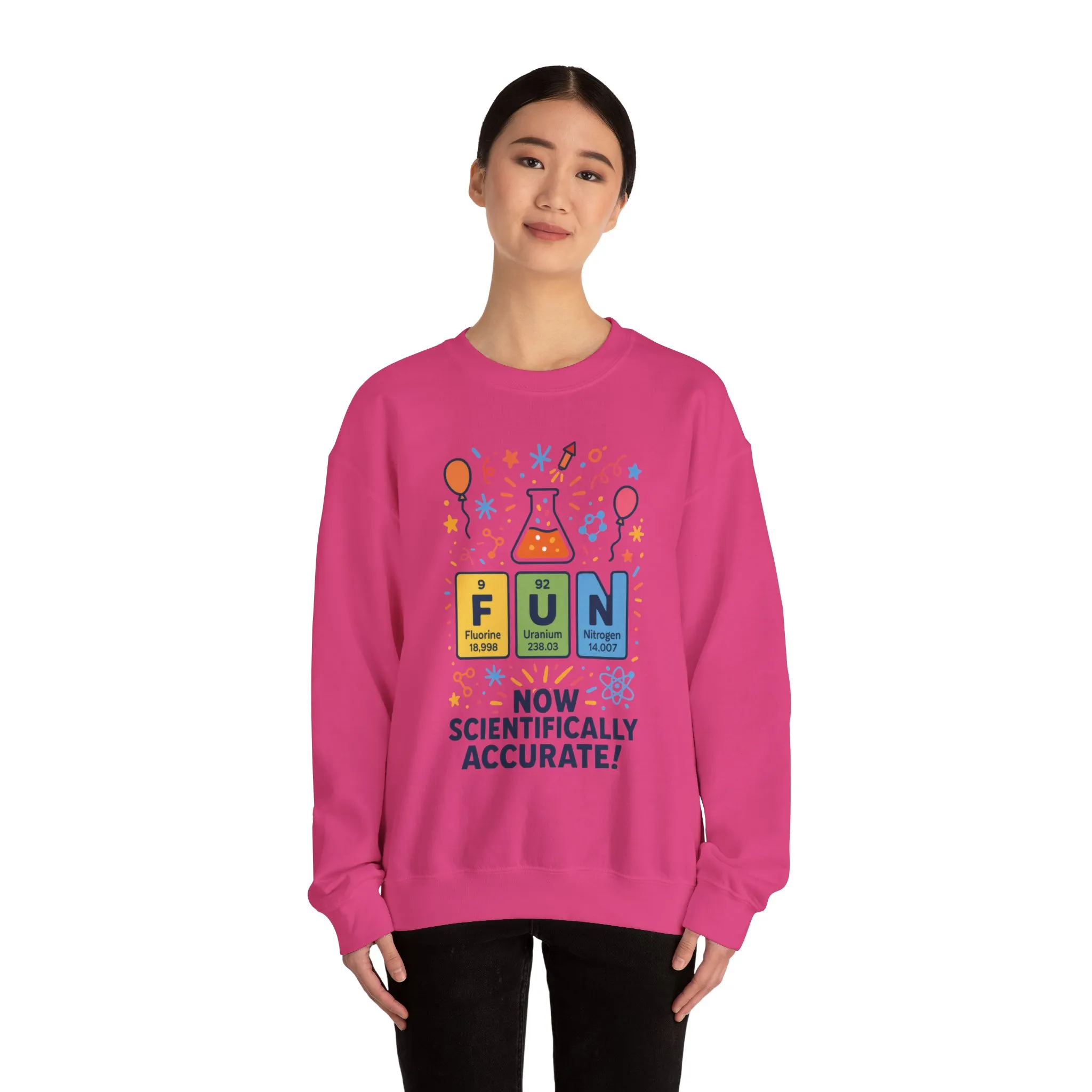 Scientifically Accurate Fun Sweatshirt, Unisex Crewneck, Perfect for Science Lovers, Birthday Gift, Casual Wear, Fun Events, Science Fair - Image 32