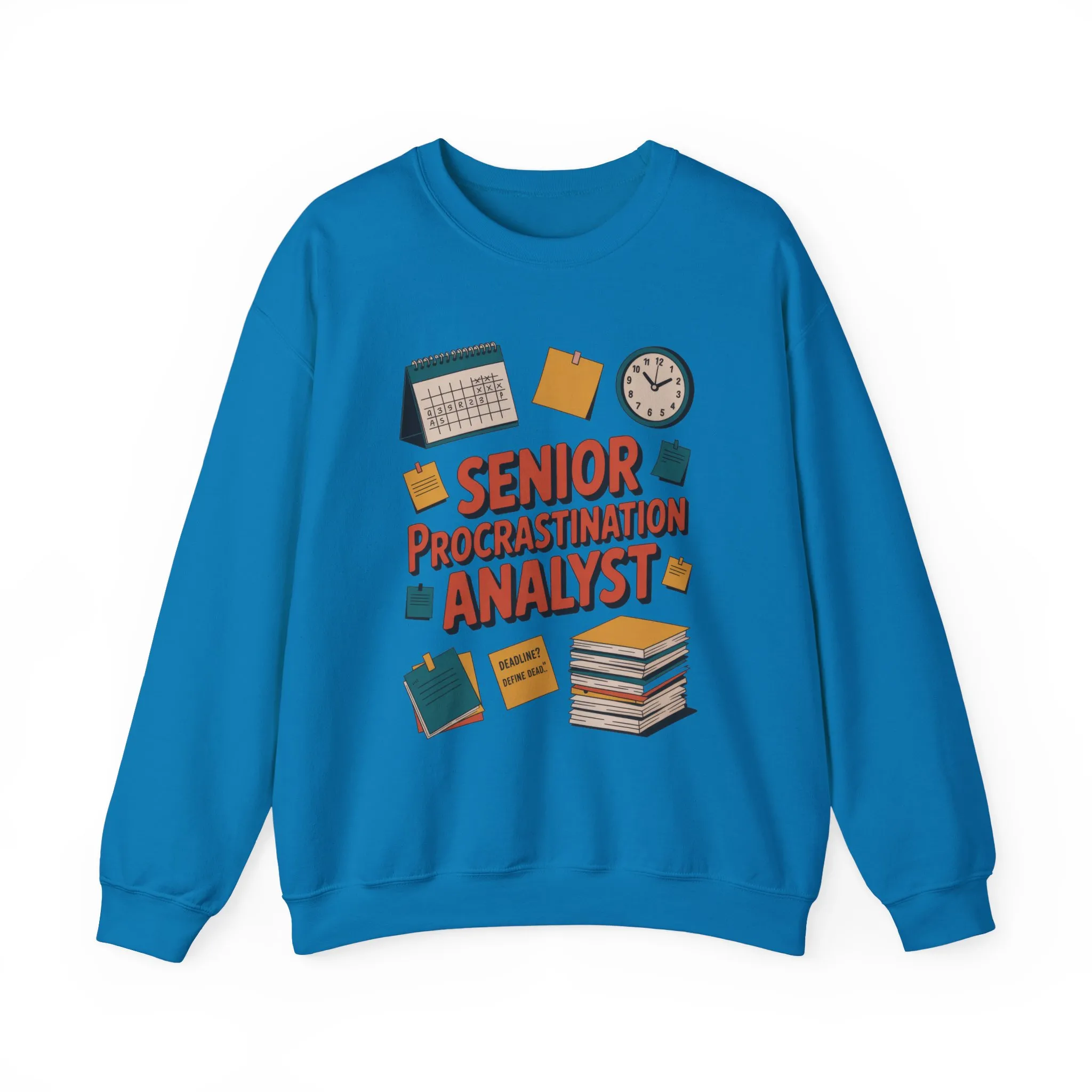 Senior Procrastination Analyst Sweatshirt, Gift for Graduates, Office Humor Apparel, Meme Sweatshirt, Casual Wear, Motivation Humor Apparel - Image 26