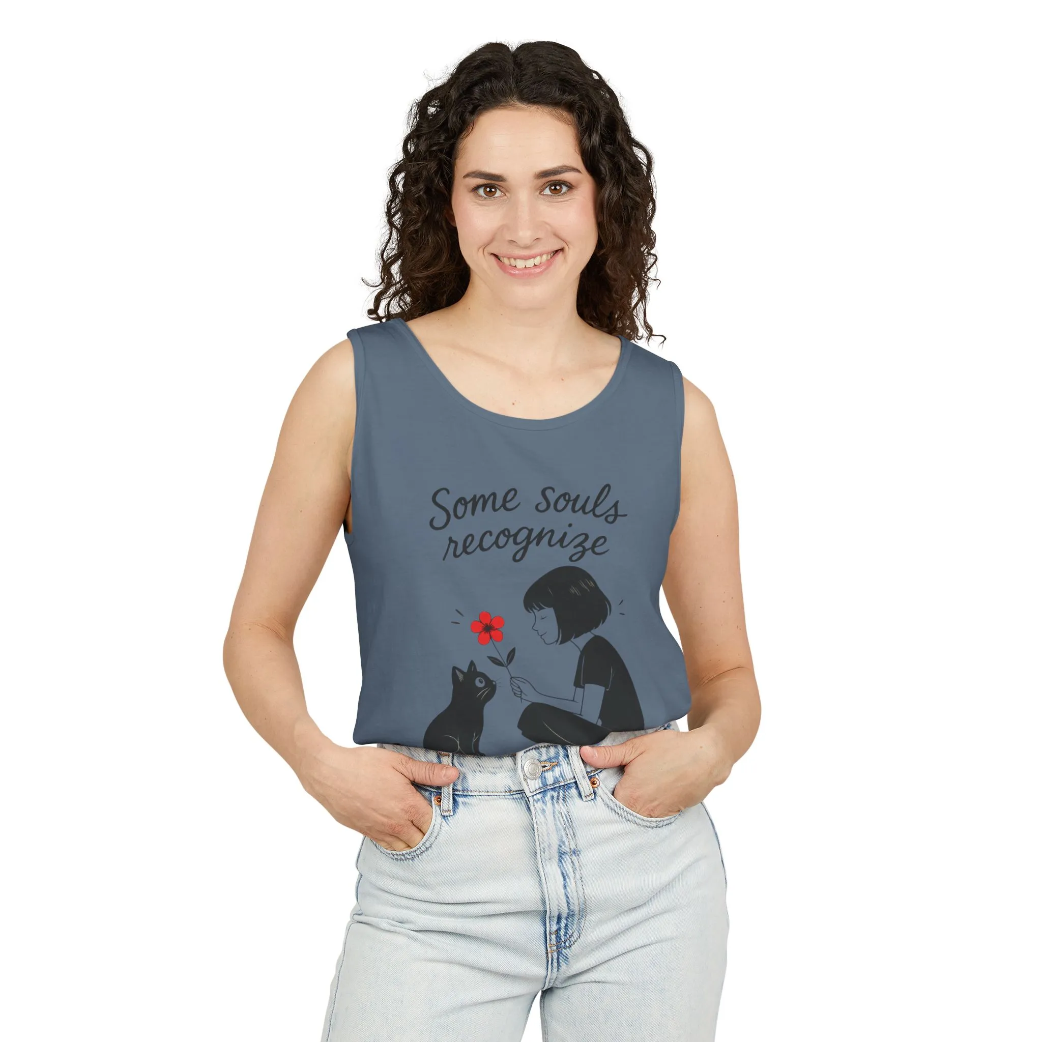Cat Lover's Womens Tank Top, Perfect for Pet Lovers, Gift for Birthdays, Relaxation Wear, Cute Cat Lovers Womens Tee, - Image 20