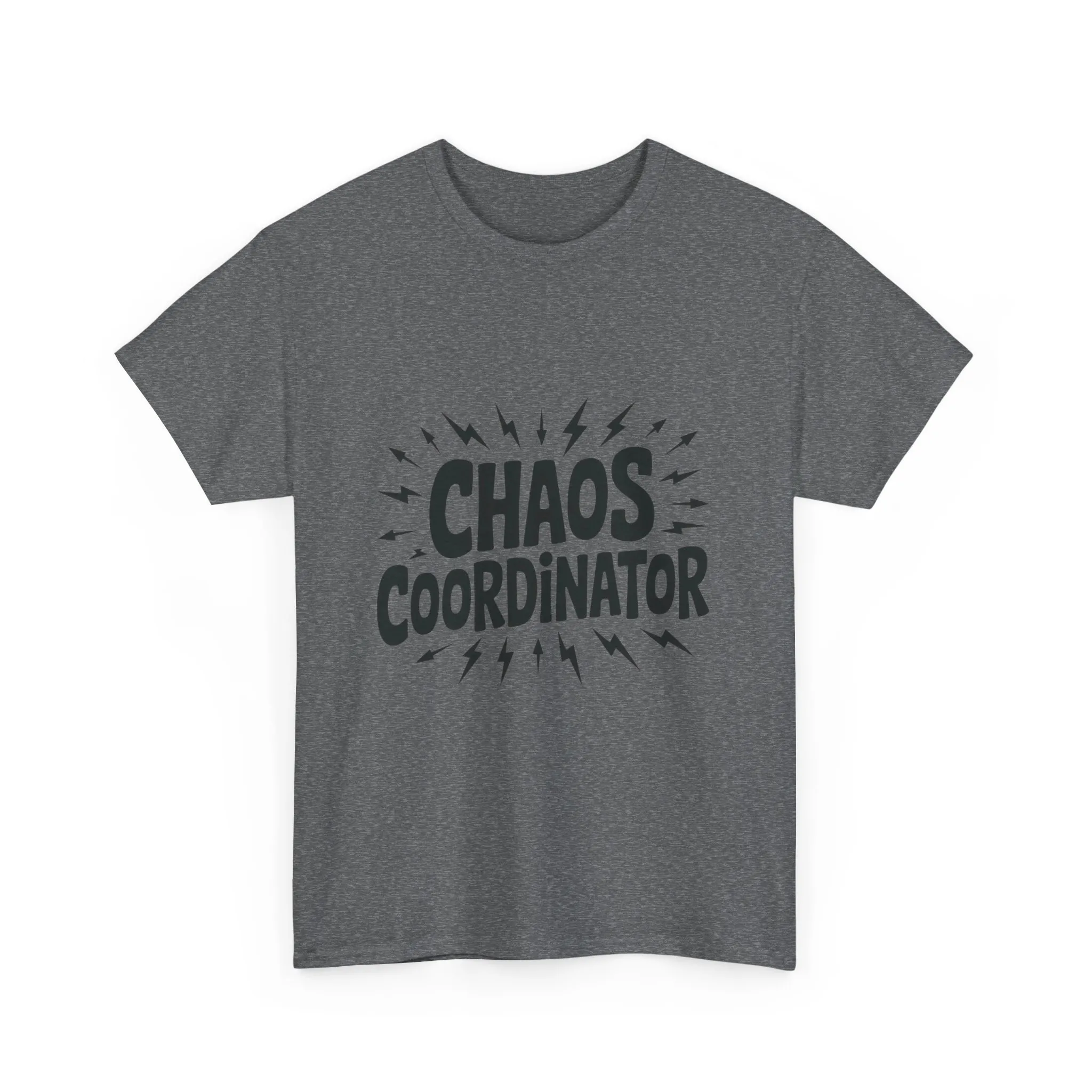 Chaos Coordinator Heavy Cotton Men's Tee, Fun T-Shirt, Gift for Organizers, Humor Tee, Men's Casual Wear - Image 19