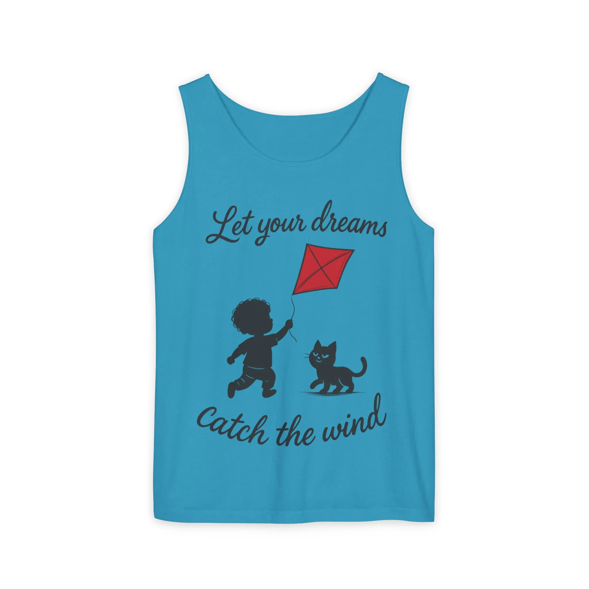 Dream-Catching Tank Top - Lightweight, Womens, Inspirational Graphic Tee, Summer Wear, Perfect Gift for Kids & Families - Image 10