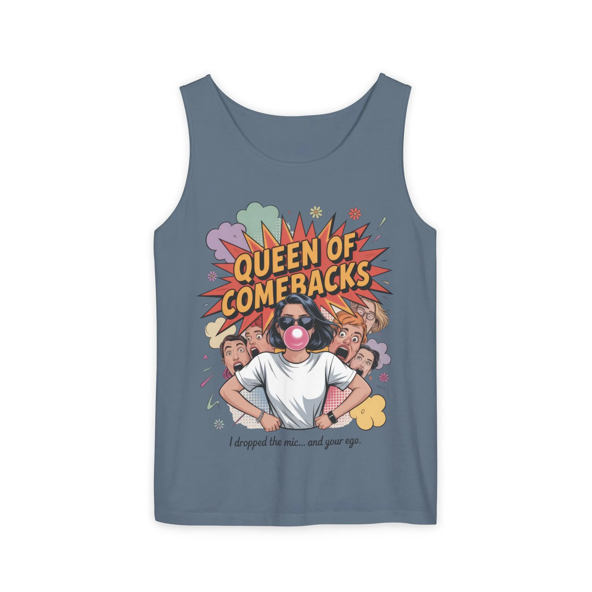 Funny Women's Tank Top, Queen of Comebacks Tee, Funny Graphic Tank, Gift for Her, Casual Wear, Comedy Apparel - Image 7