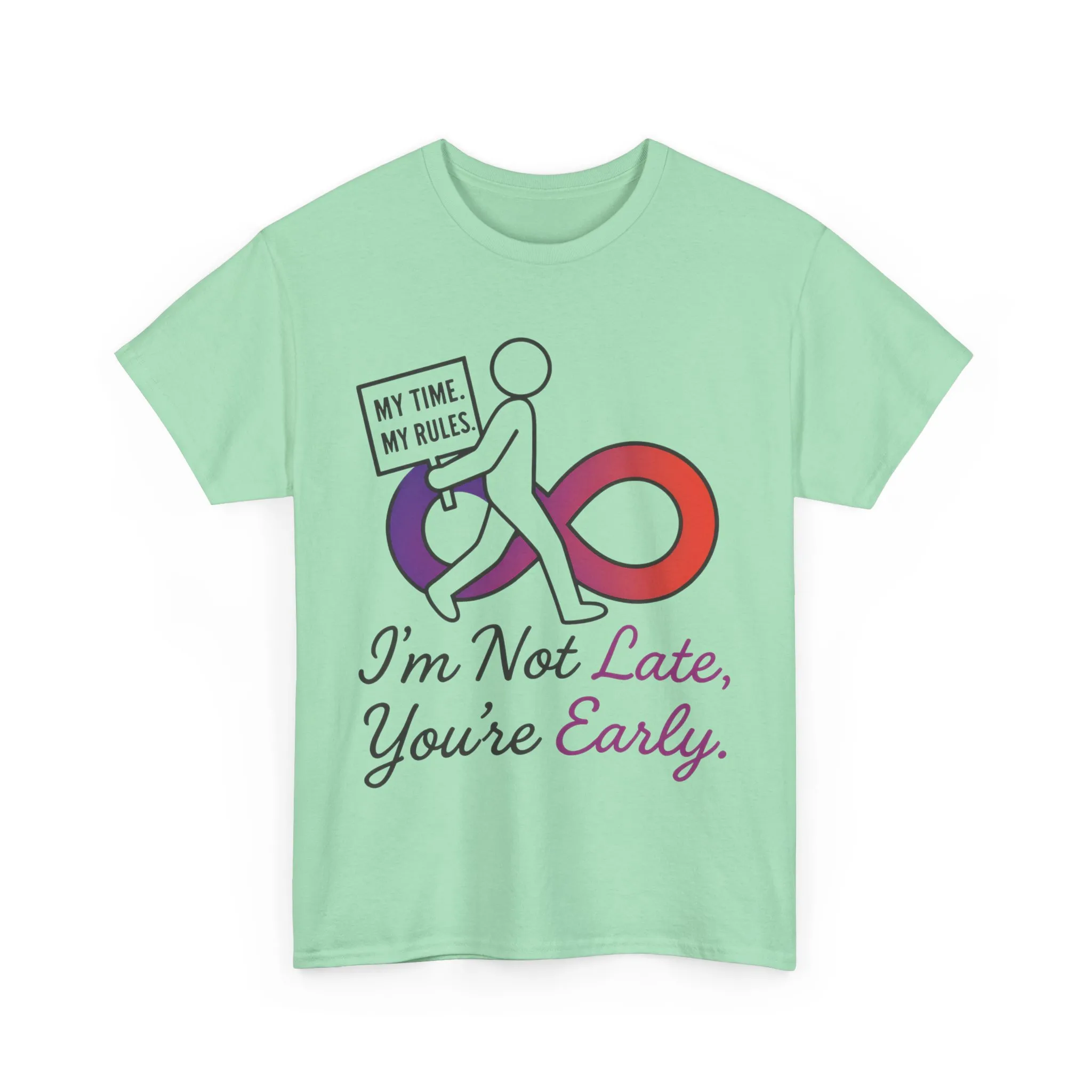 My Time My Rules Women's Heavy Cotton Tee, Funny T-Shirt, Casual Wear, women empowerment tee, confident woman shirt, self love t shirt - Image 16