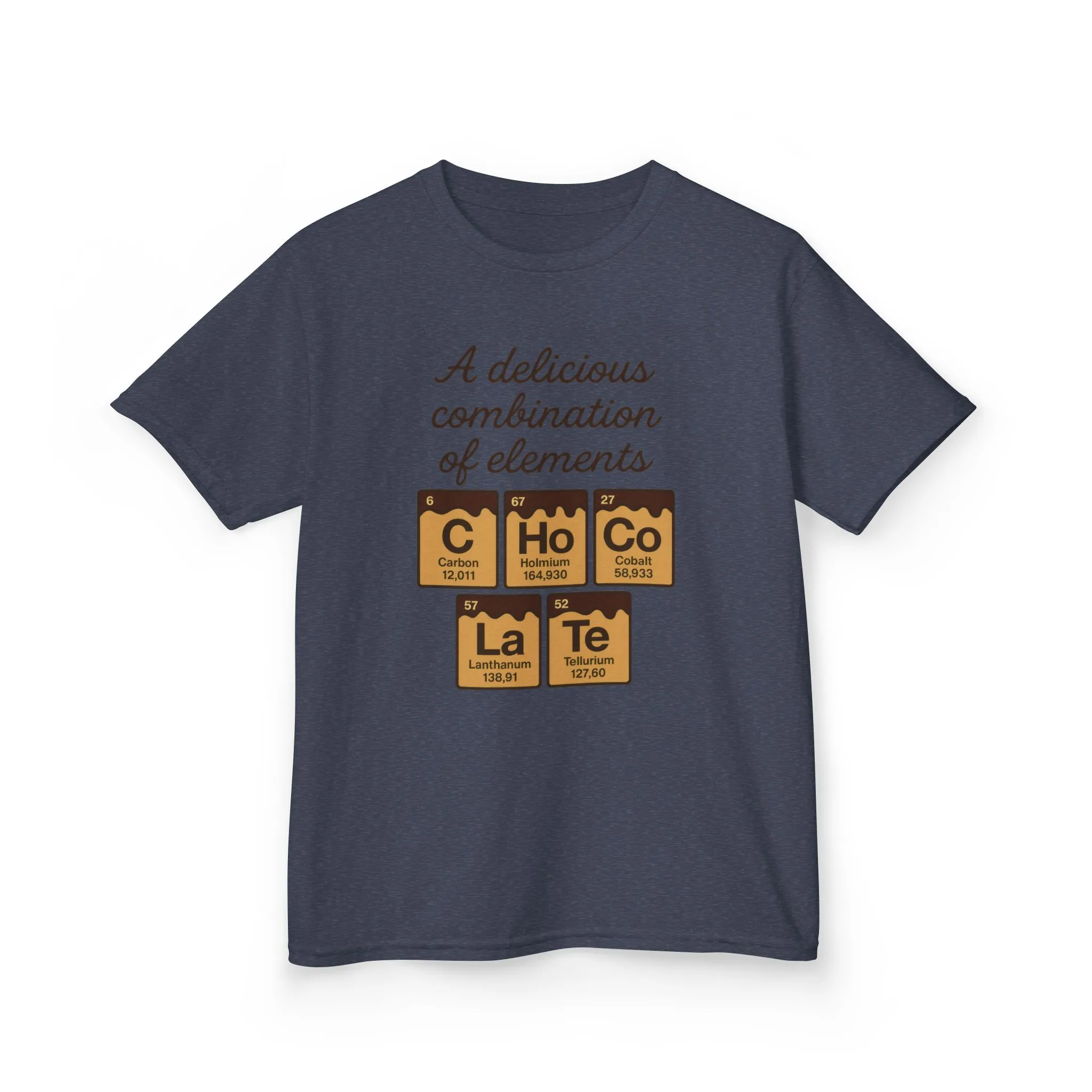 Funny Chocolate Science Young Girl T-Shirt, Choco-LaTe Element Shirt, Sweet Science Gift, Children's Gift, Birthday Party - Image 13