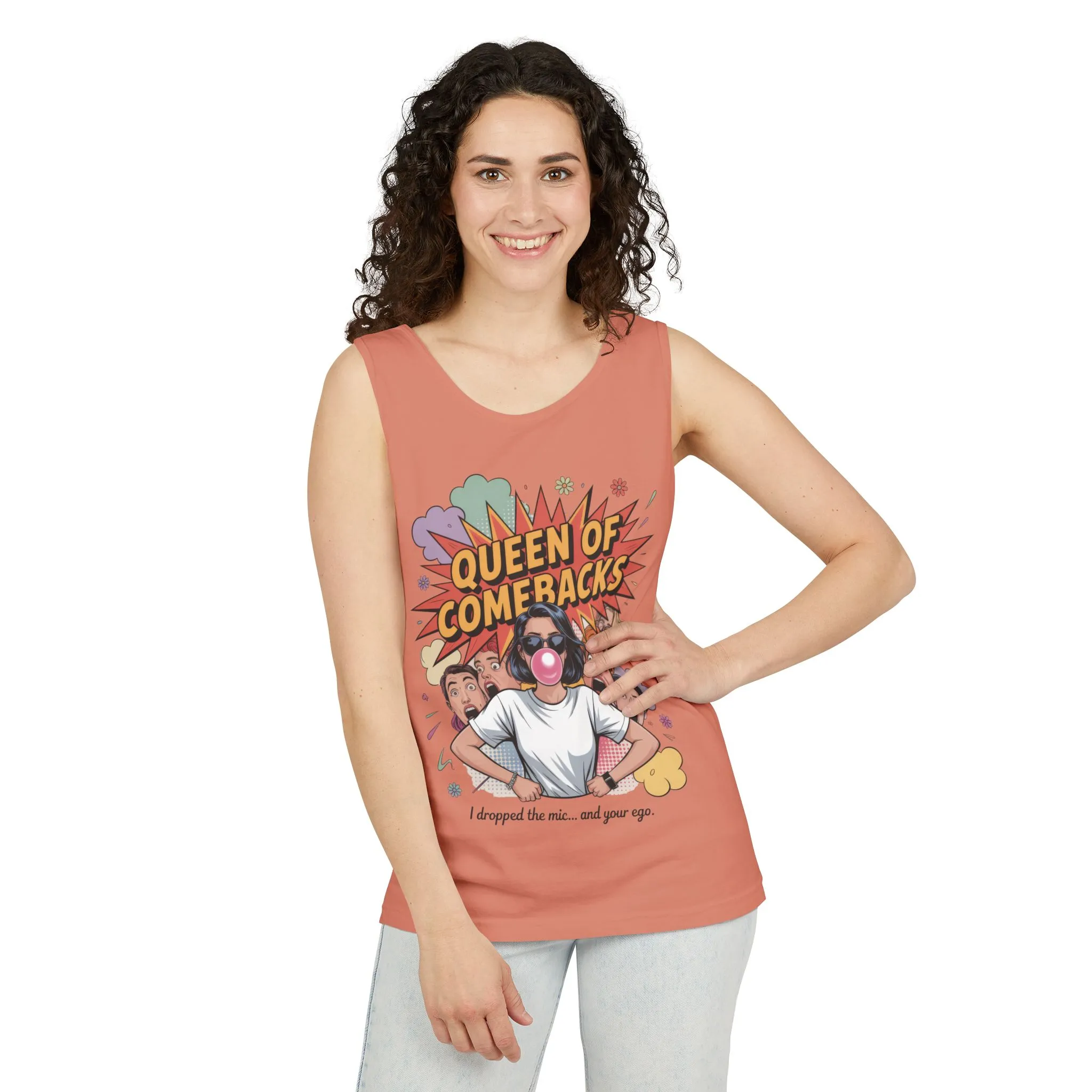 Funny Women's Tank Top, Queen of Comebacks Tee, Funny Graphic Tank, Gift for Her, Casual Wear, Comedy Apparel - Image 20