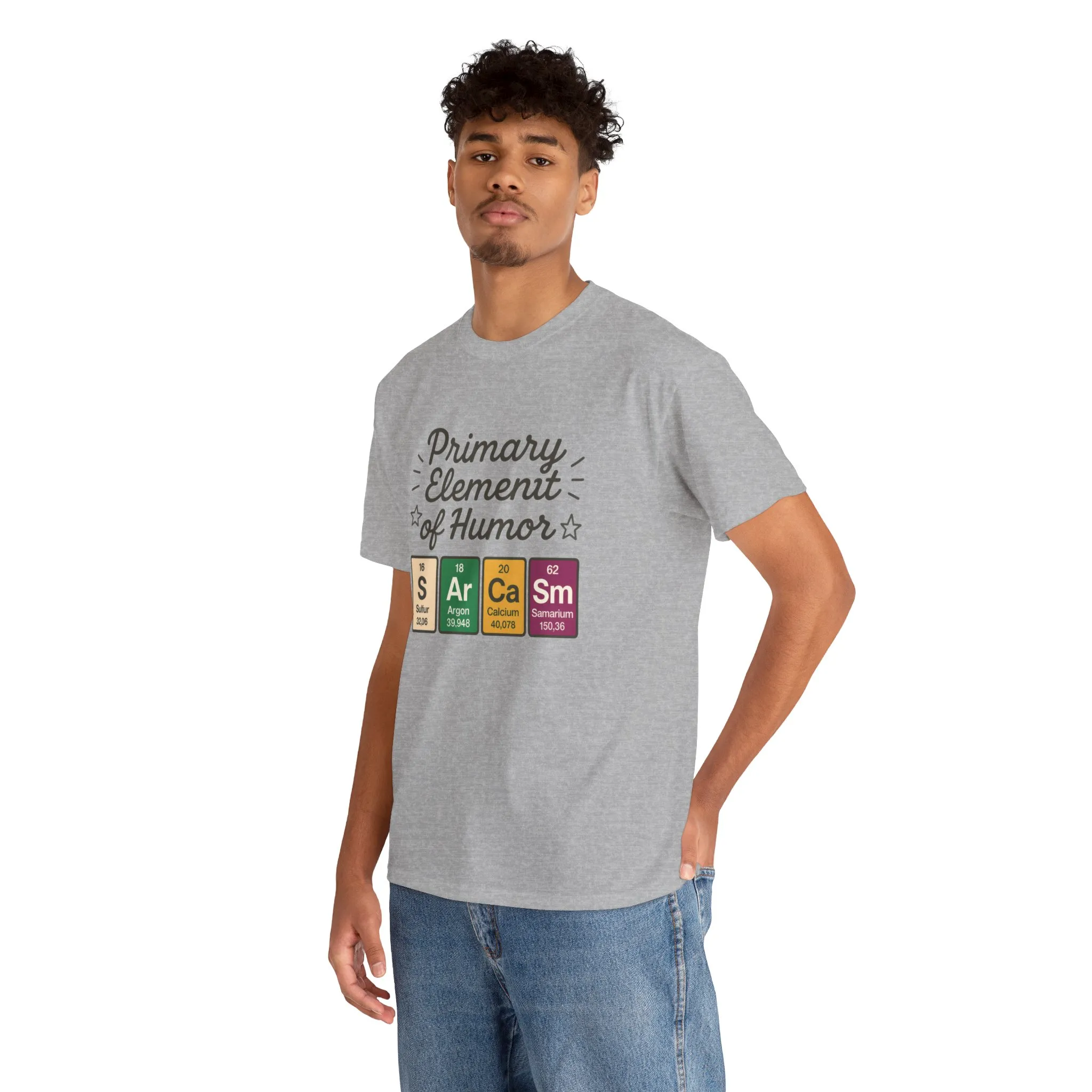 Funny Mens Science T-Shirt, Sarcasm Element of Humor Tee, Periodic Table Nerd Shirt for Him, Humor T-Shirt, Periodic Table Chemistry Humor - Image 12