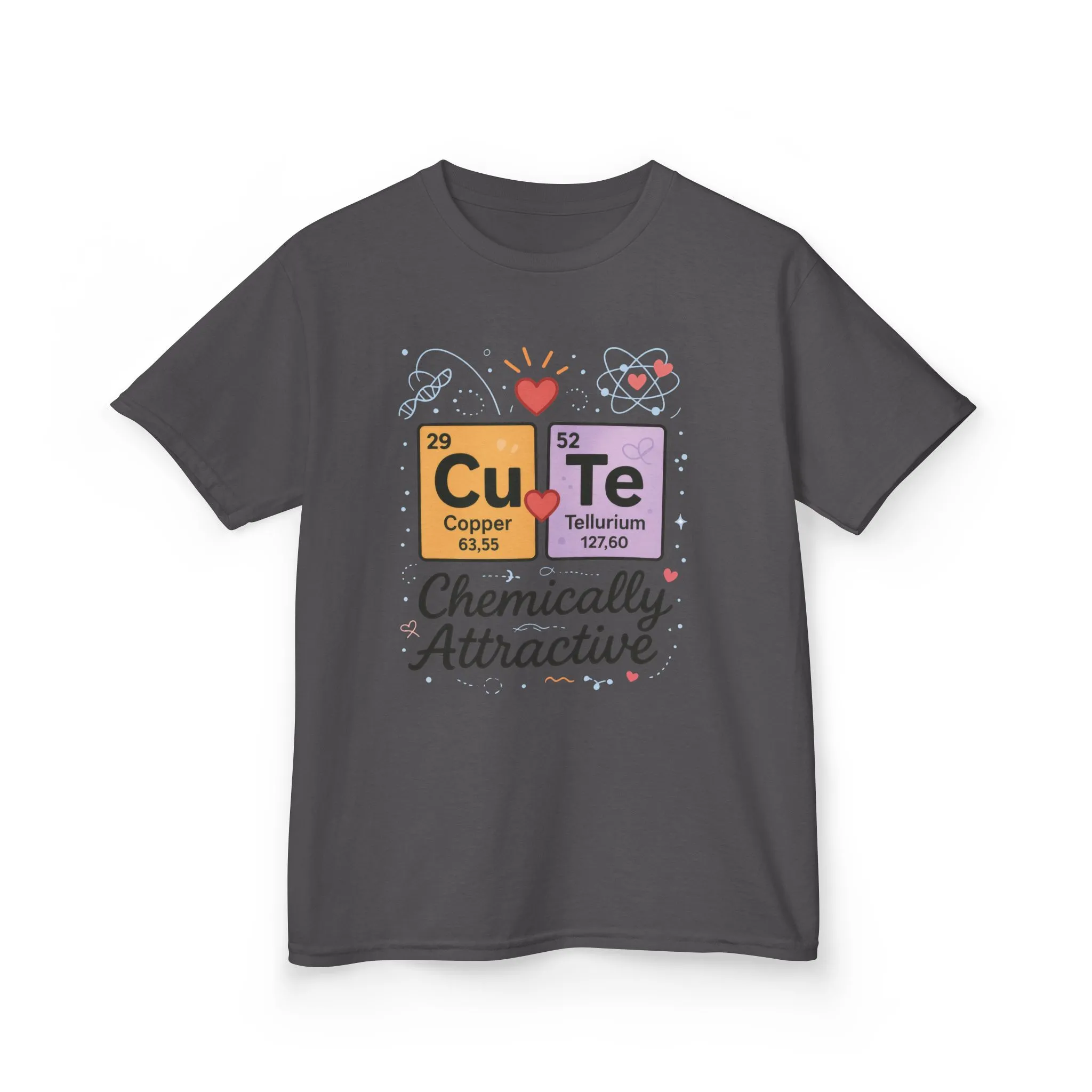 Cute Science Kids TeeT-Shirt, Periodic Table Tee, Funny Nerdy Gift for Young Girl, Cute Chemistry Young Girl T-Shirt, Classroom Wear - Image 27
