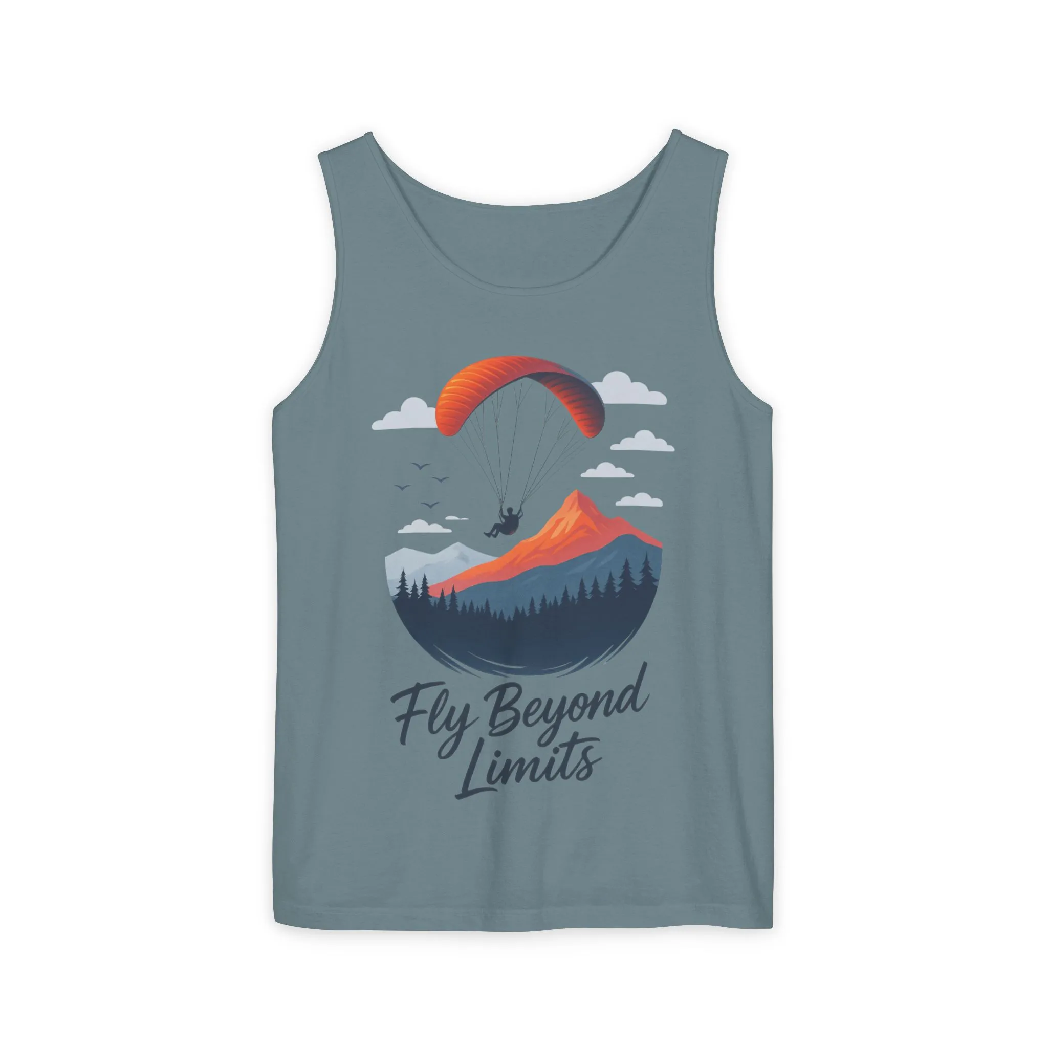 Adventure-Inspiring Fly Beyond Limits Unisex Tank Top, Summer Casual Wear, Outdoor Enthusiast Gift, Travel Apparel, Motivational Gift - Image 42