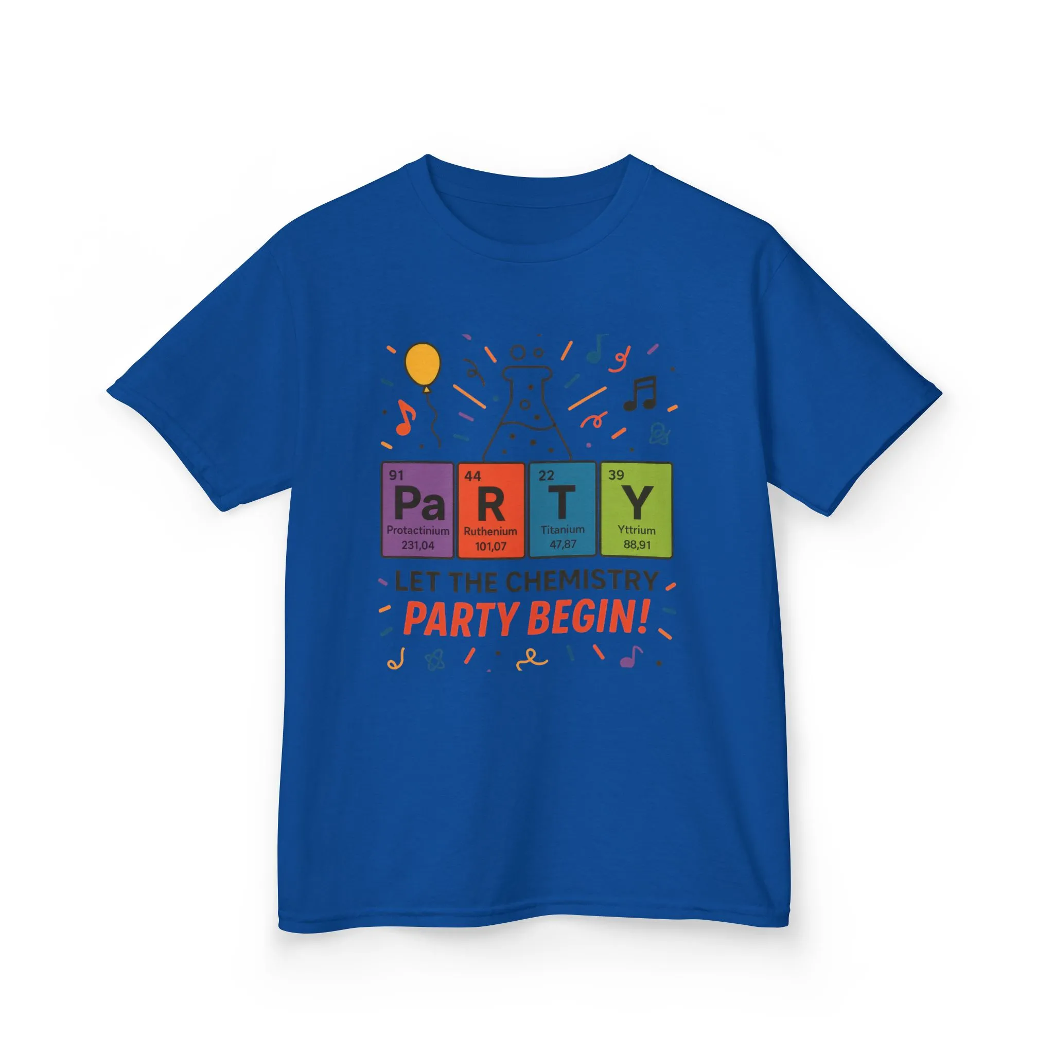Kids' Chemistry Party T-Shirt, Periodic Table Tee, Funny Science Shirt for Boys & Girls, Science Tee, Unique Educational Apparel - Image 35