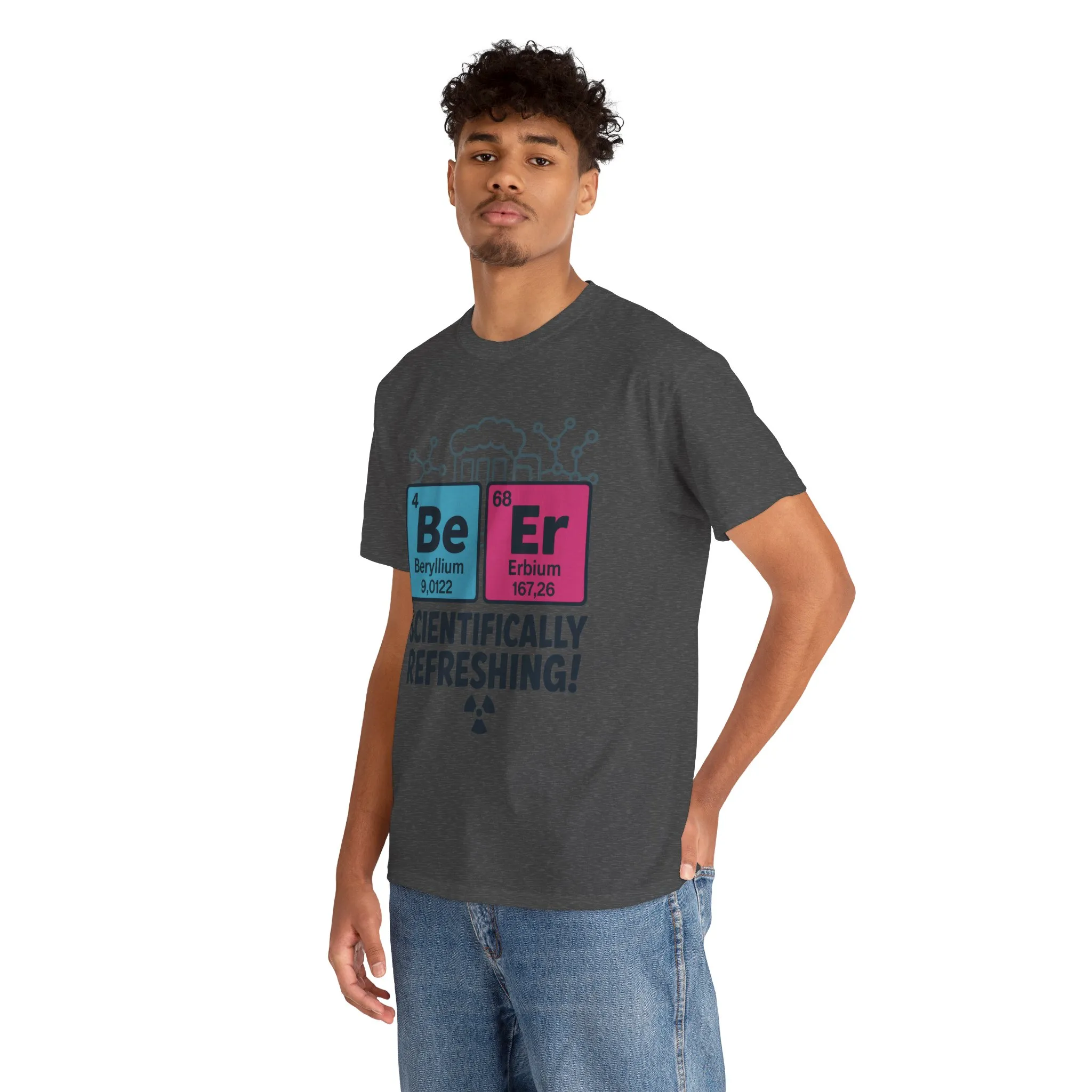 Mens Beer Science T-Shirt, Periodic Table Tee, Nerd Shirt for Him, Science Gift Tee, Chemistry Shirt, Science Lover Apparel, STEM Outfit - Image 12