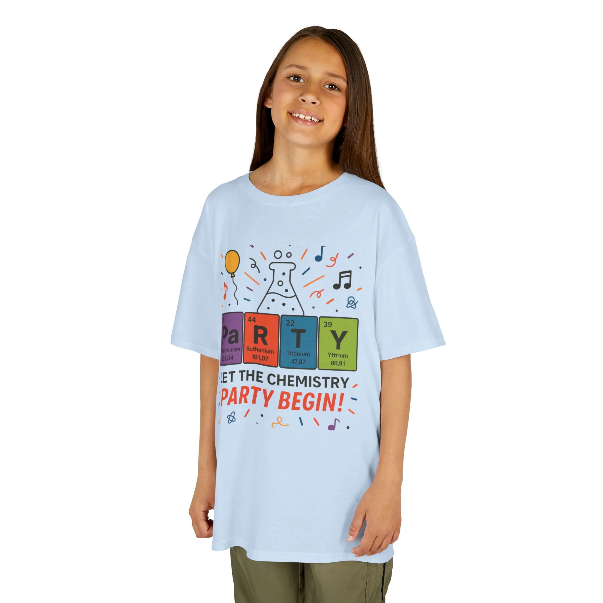 Kids' Chemistry Party T-Shirt, Periodic Table Tee, Funny Science Shirt for Boys & Girls, Science Tee, Unique Educational Apparel - Image 15
