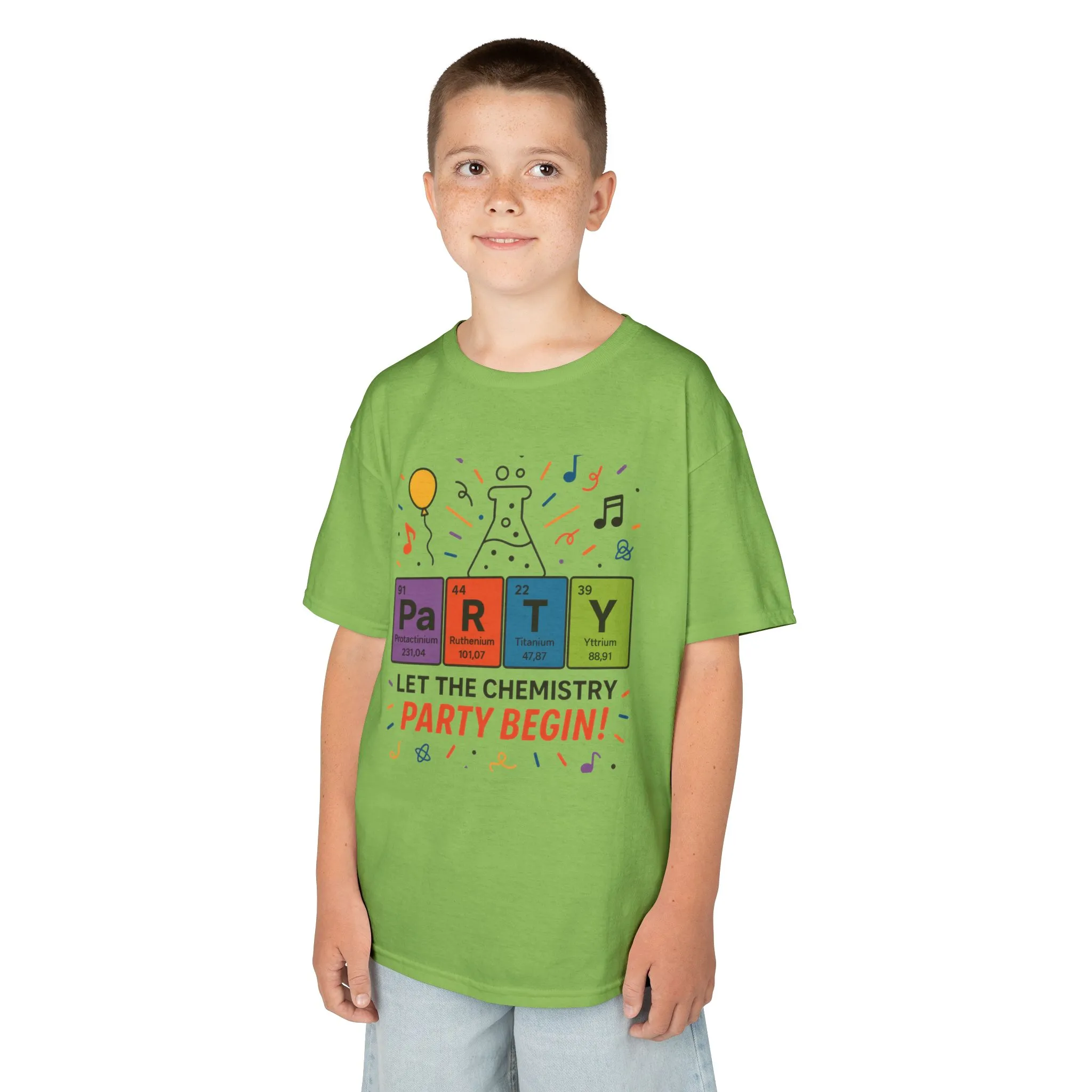 Kids' Chemistry Party T-Shirt, Periodic Table Tee, Funny Science Shirt for Boys & Girls, Science Tee, Unique Educational Apparel - Image 30