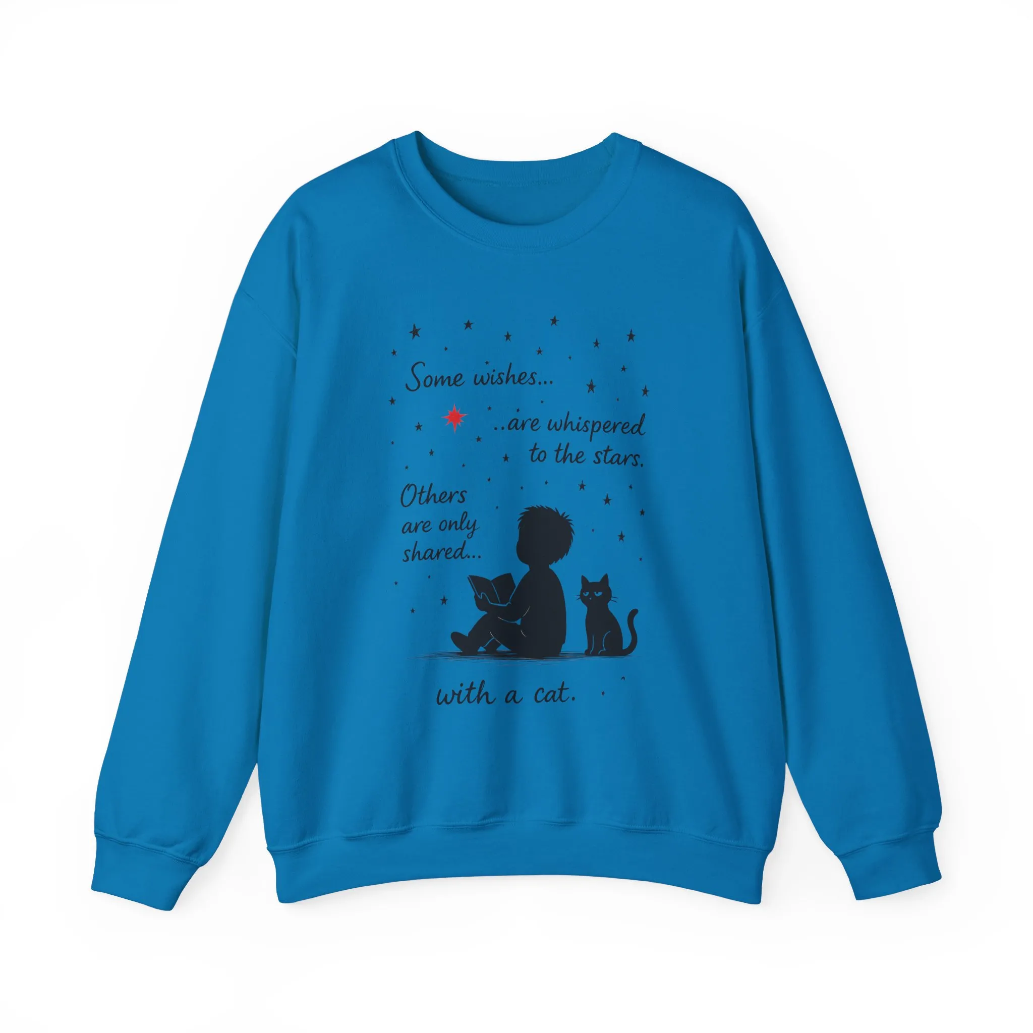 Cozy Cat-Inspired Crewneck Sweatshirt - Literary Lover Gift, Womens Layer, Cat Enthusiast Apparel, Thoughtful Gift for Cozy Nights - Image 25