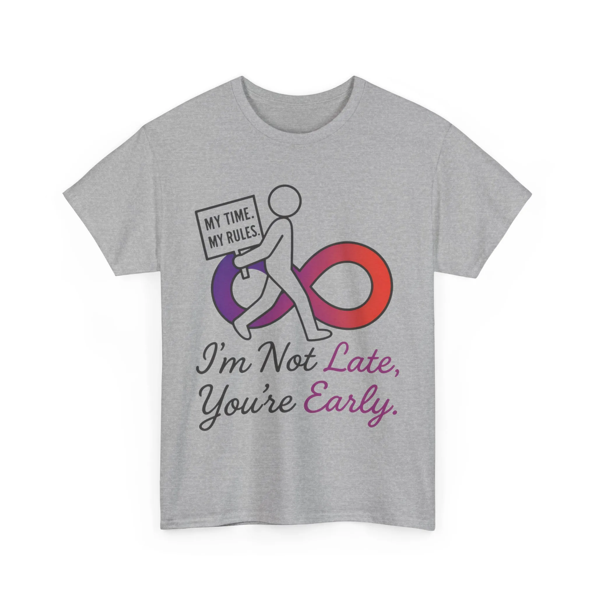 My Time My Rules Women's Heavy Cotton Tee, Funny T-Shirt, Casual Wear, women empowerment tee, confident woman shirt, self love t shirt - Image 7