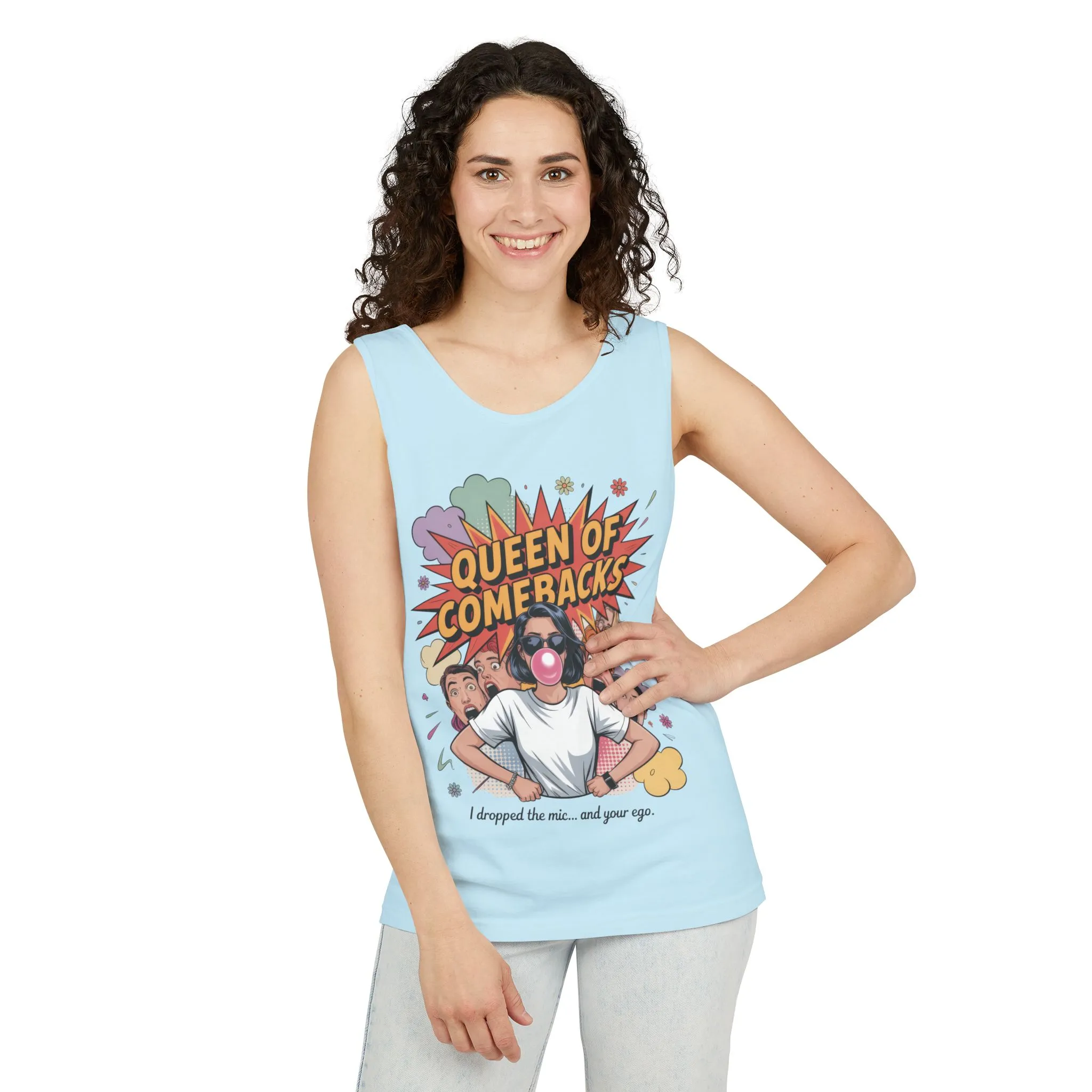 Funny Women's Tank Top, Queen of Comebacks Tee, Funny Graphic Tank, Gift for Her, Casual Wear, Comedy Apparel - Image 30