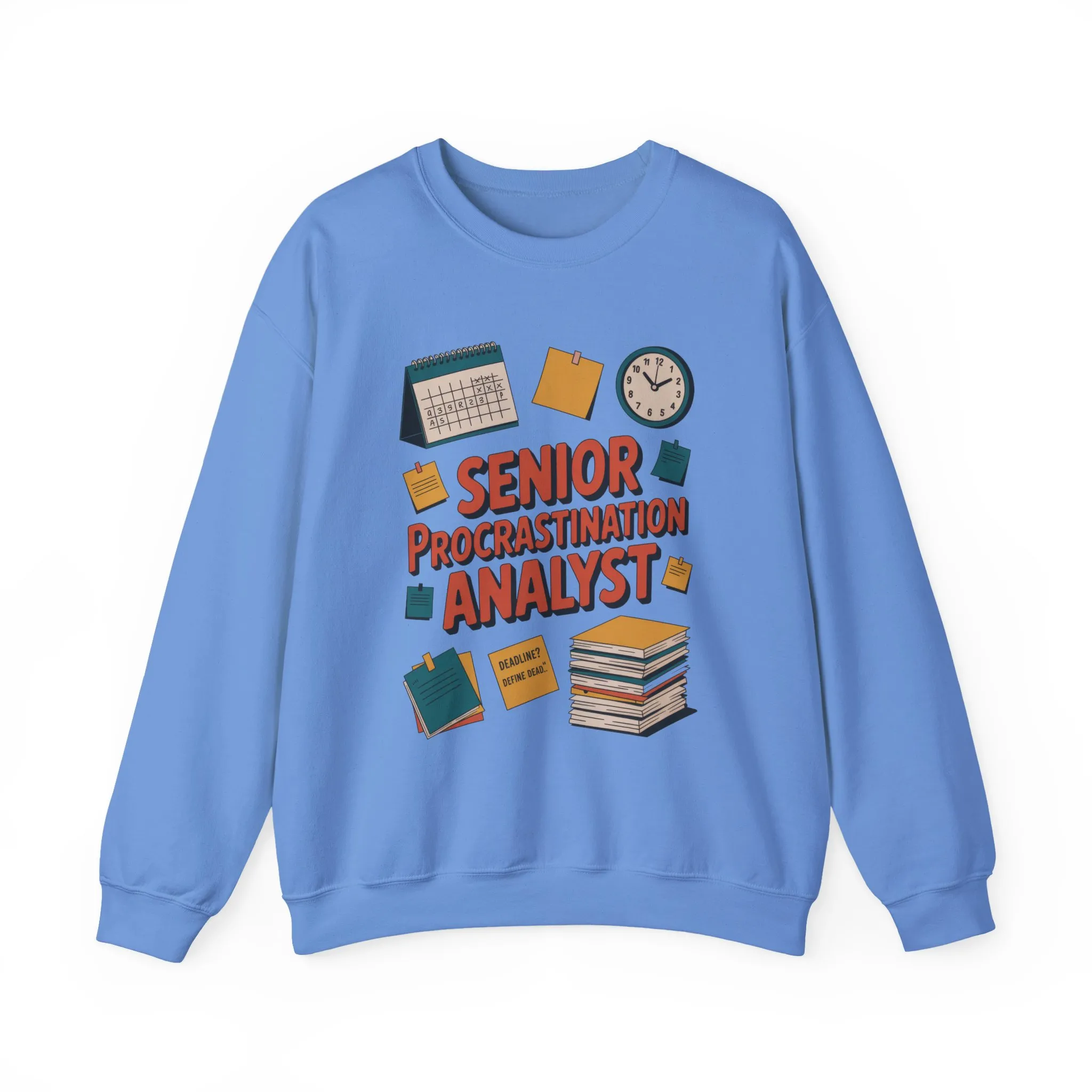 Senior Procrastination Analyst Sweatshirt, Gift for Graduates, Office Humor Apparel, Meme Sweatshirt, Casual Wear, Motivation Humor Apparel - Image 22