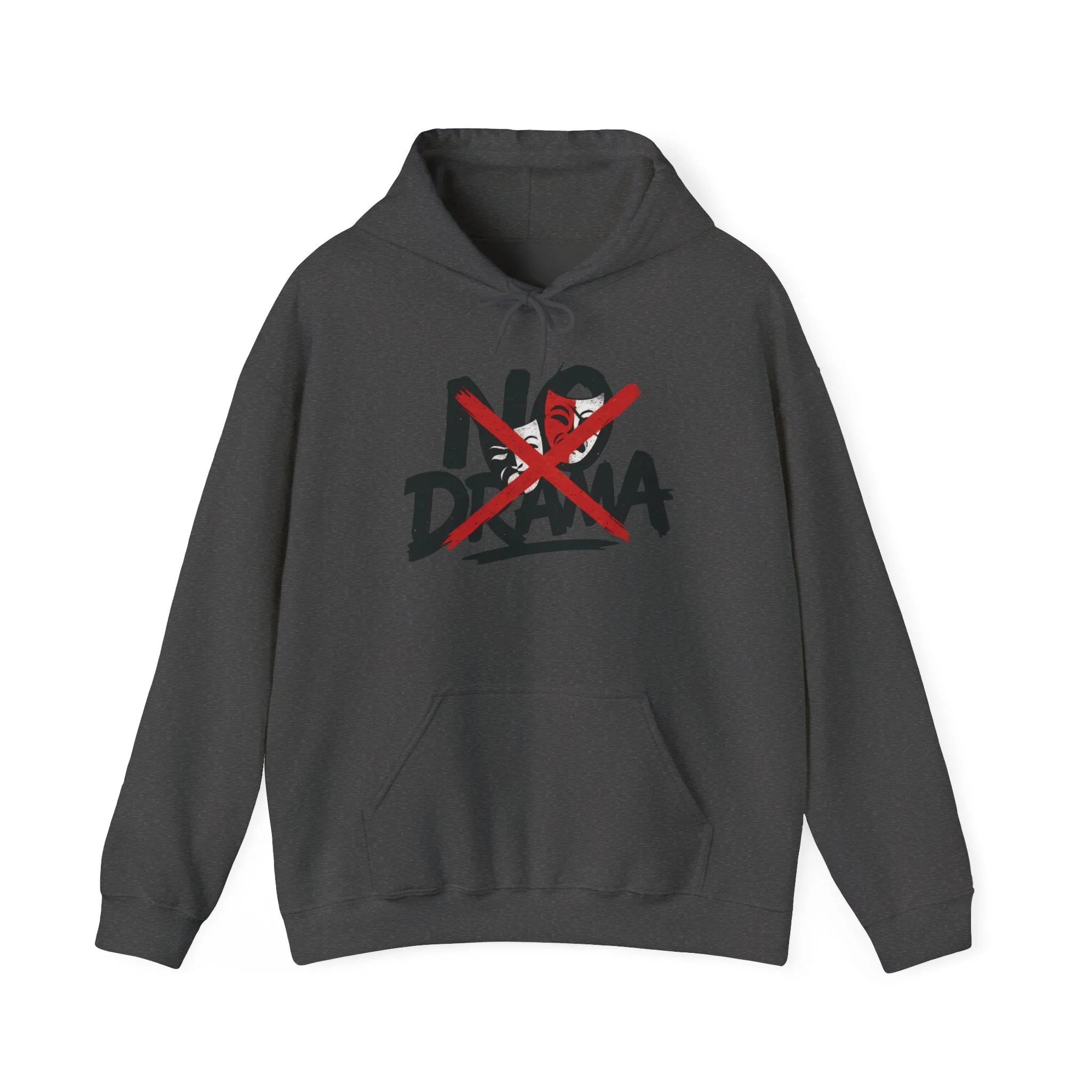 No Drama Mens Hoodie, Cozy Hoodie, Everyday Wear, Gift for Friend, Casual Fashion, Relaxed Vibes - Image 41