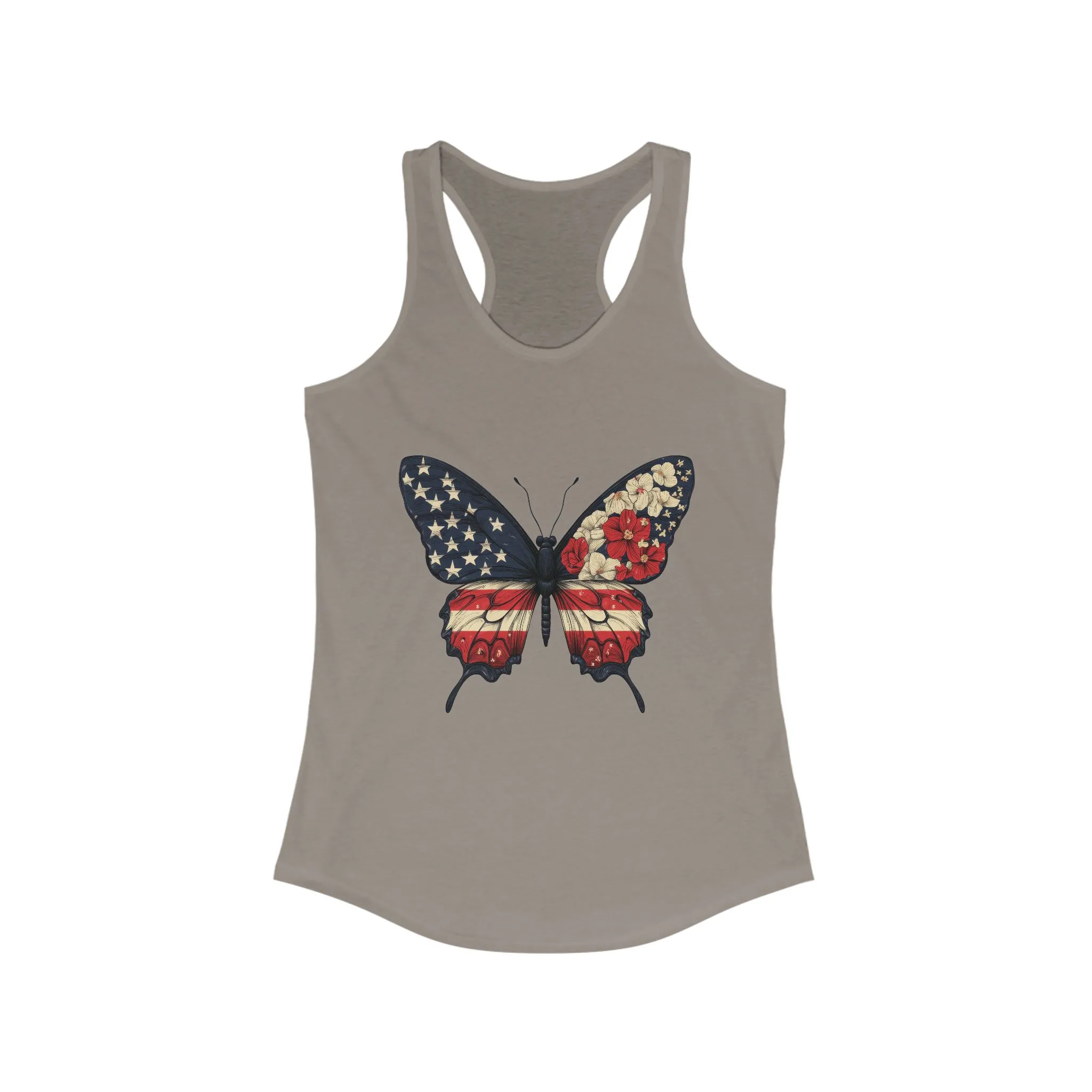 Patriotic Butterfly Tank Top, American Flag Tee, July 4th Apparel, USA Pride Clothing, Womens Patriotic Tee, Independence Day Gift - Image 23