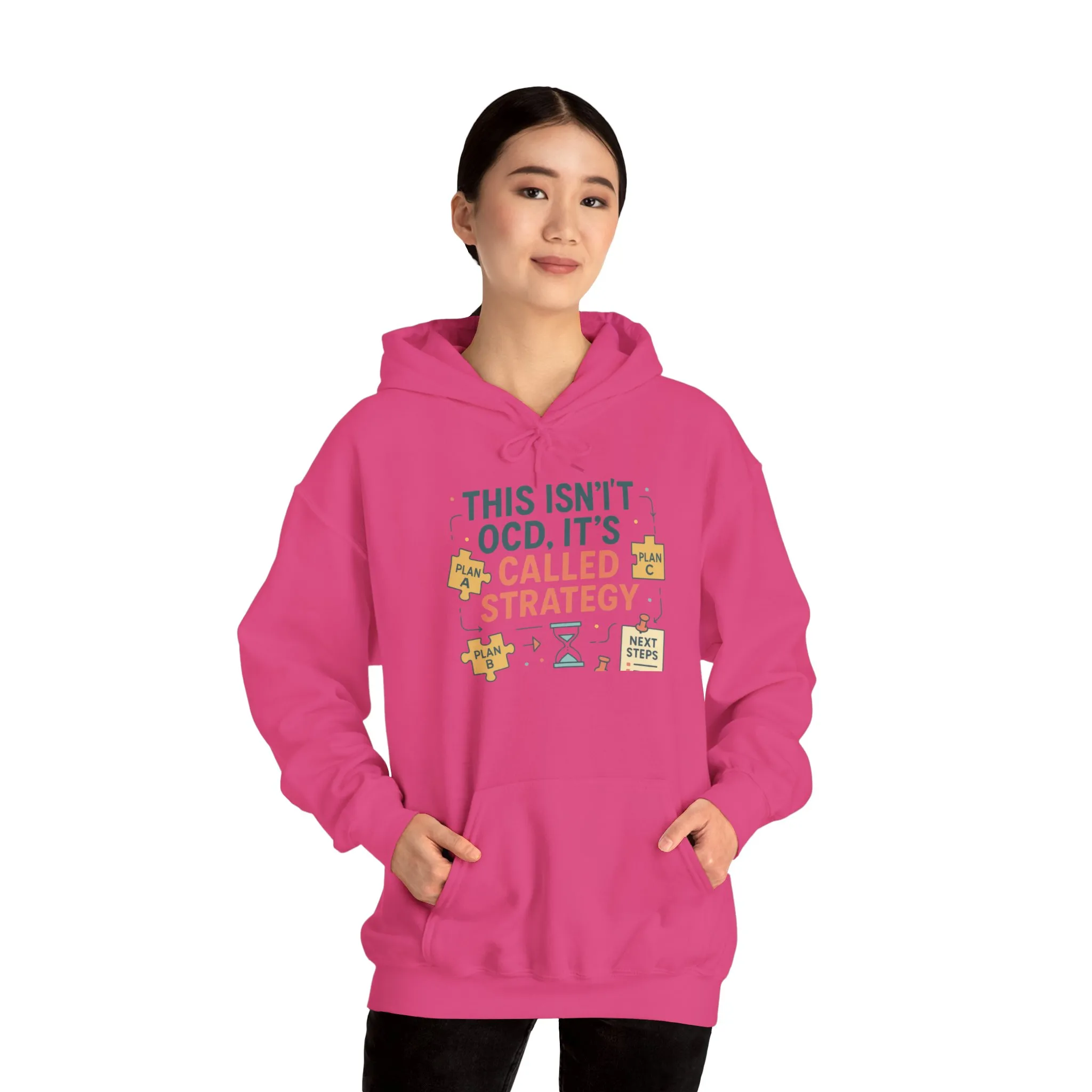 Strategic Humor Hoodie, Unisex Sweatshirt, Gift for Strategists, Funny Hoodie, Planner Gift, Cozy Stylish Sweatshirt, Relaxed Fit Hoody - Image 27