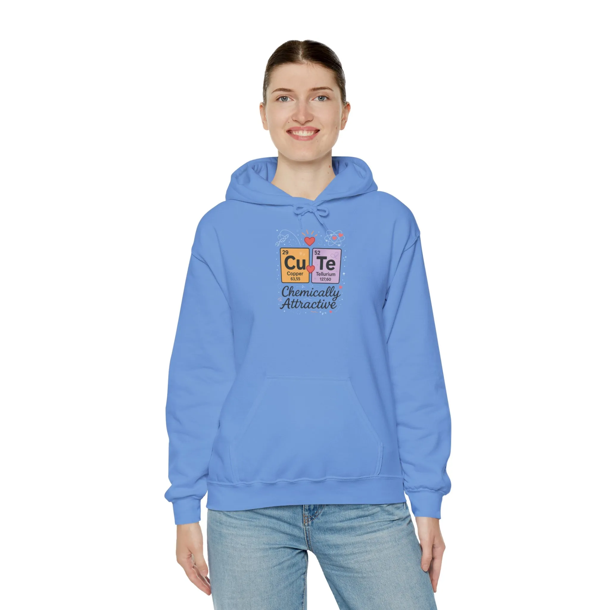 Cute Chemistry Hoodie for Women, CuTe Periodic Table Sweatshirt, Chemically Attractive Science Gift for Her, Great for Birthdays & Holidays - Image 11
