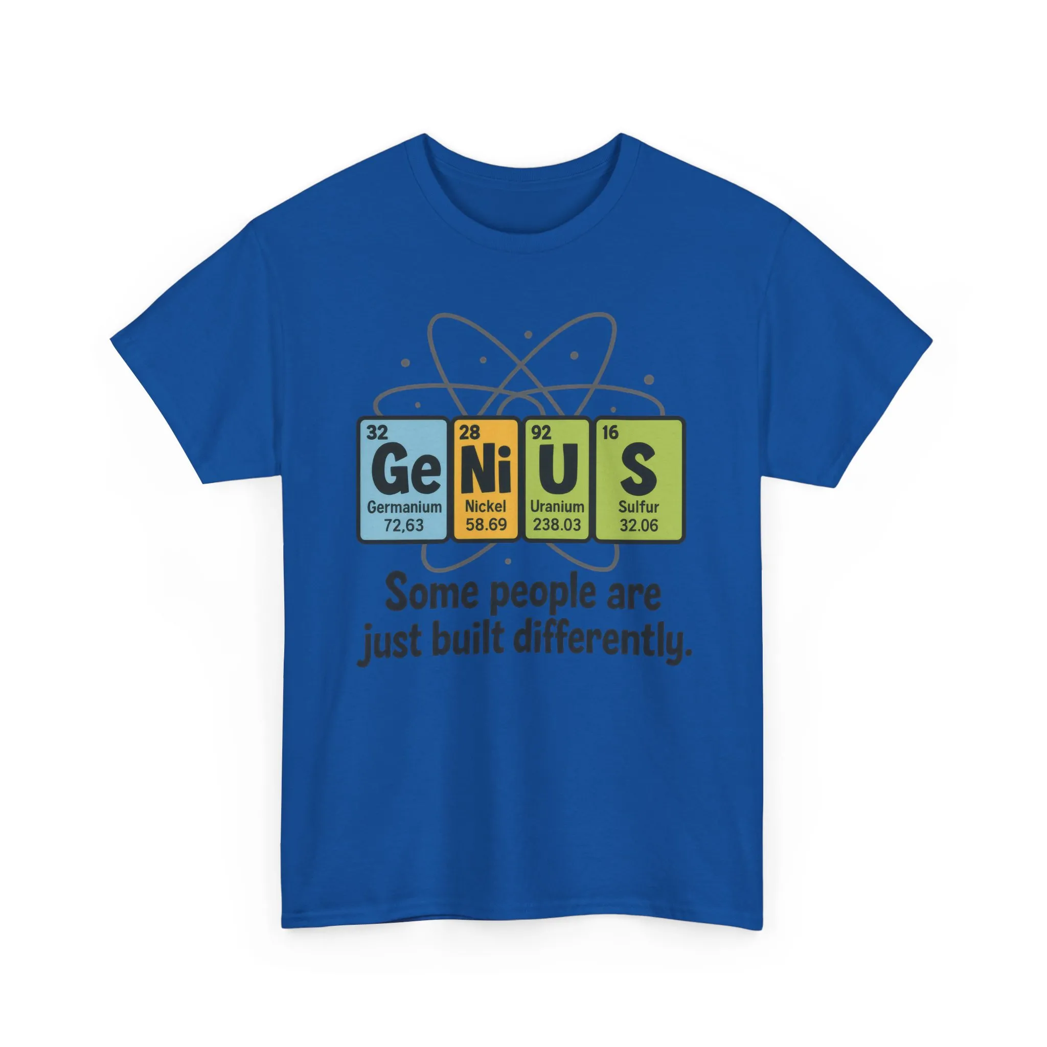 Funny Mens Genius T-Shirt, Periodic Table Nerd Shirt, Science Humor Tee for Smart Guys, Perfect Gift for Science Lovers - Image 15