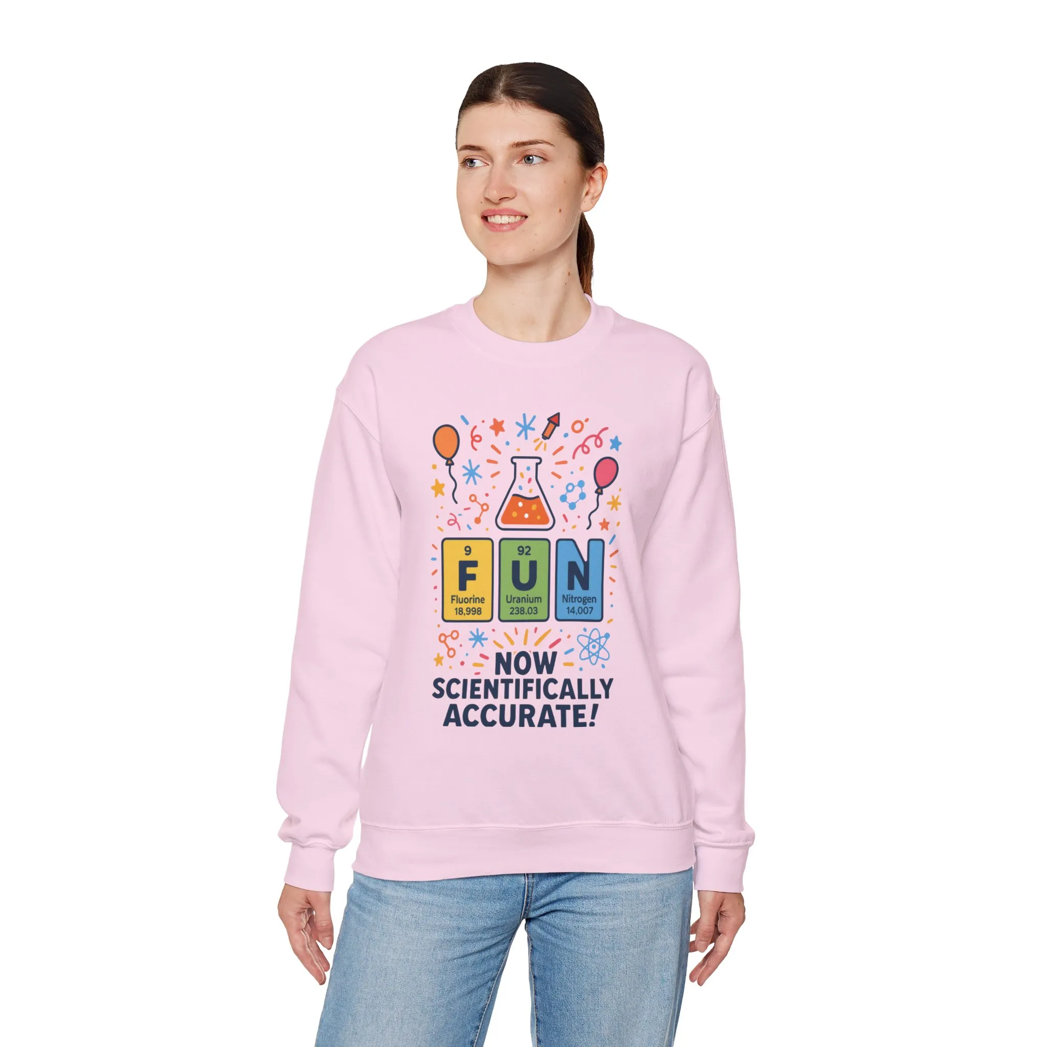 Scientifically Accurate Fun Sweatshirt, Unisex Crewneck, Perfect for Science Lovers, Birthday Gift, Casual Wear, Fun Events, Science Fair - Image 48
