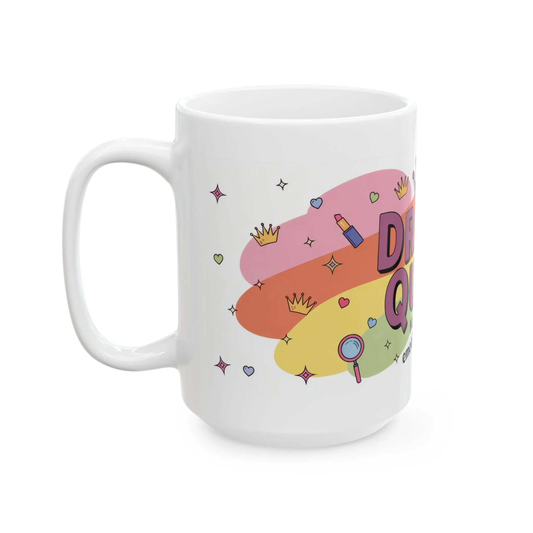 Drama Queen Coffee Mug, Funny Colorful Quote Cup, Not Dramatic Just Emotionally Advanced, Gift for Sassy Women or Friends - Image 10