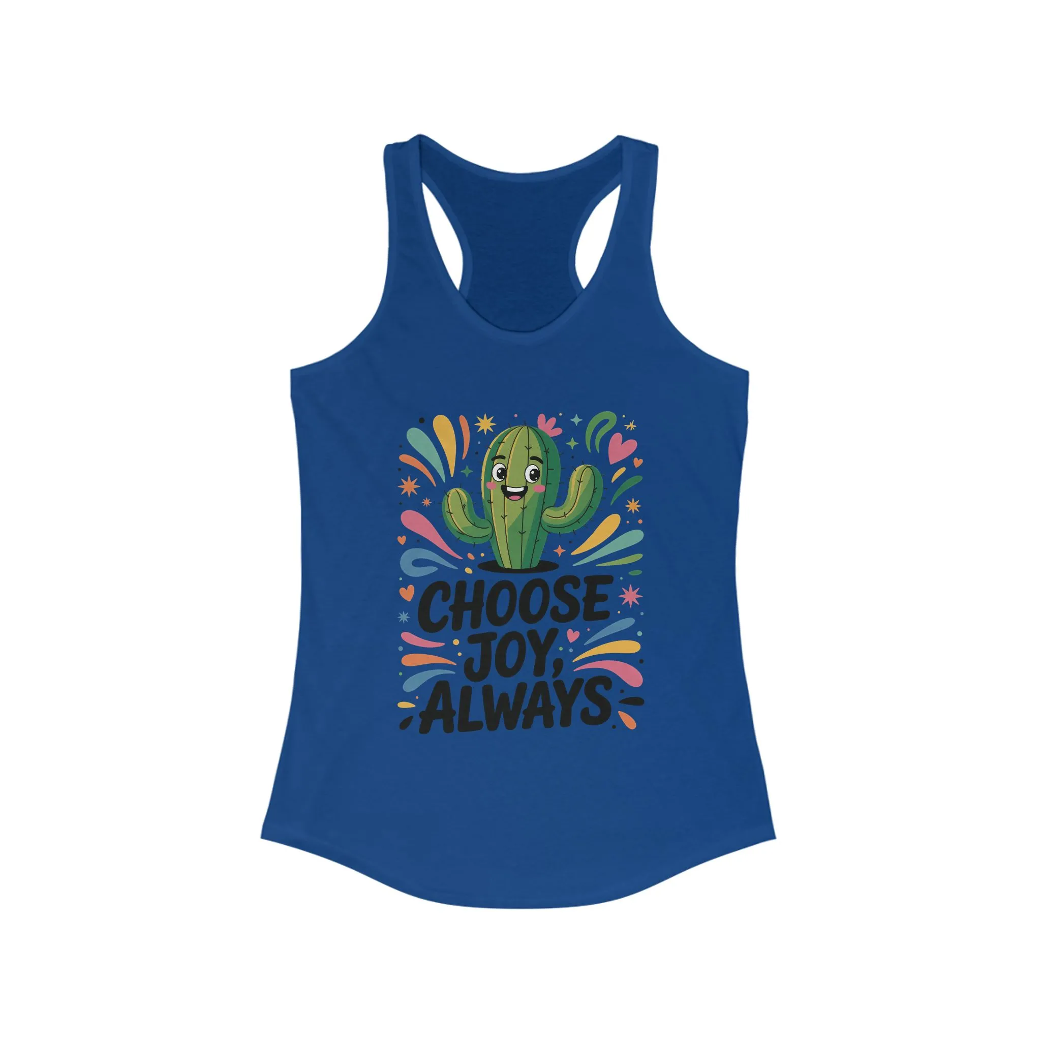 Choose Joy Always Racerback Womens Tank, Positive Vibes, Summer Fitness Top, Inspirational Apparel, Cute Workout Shirt, Gift for Her - Image 13