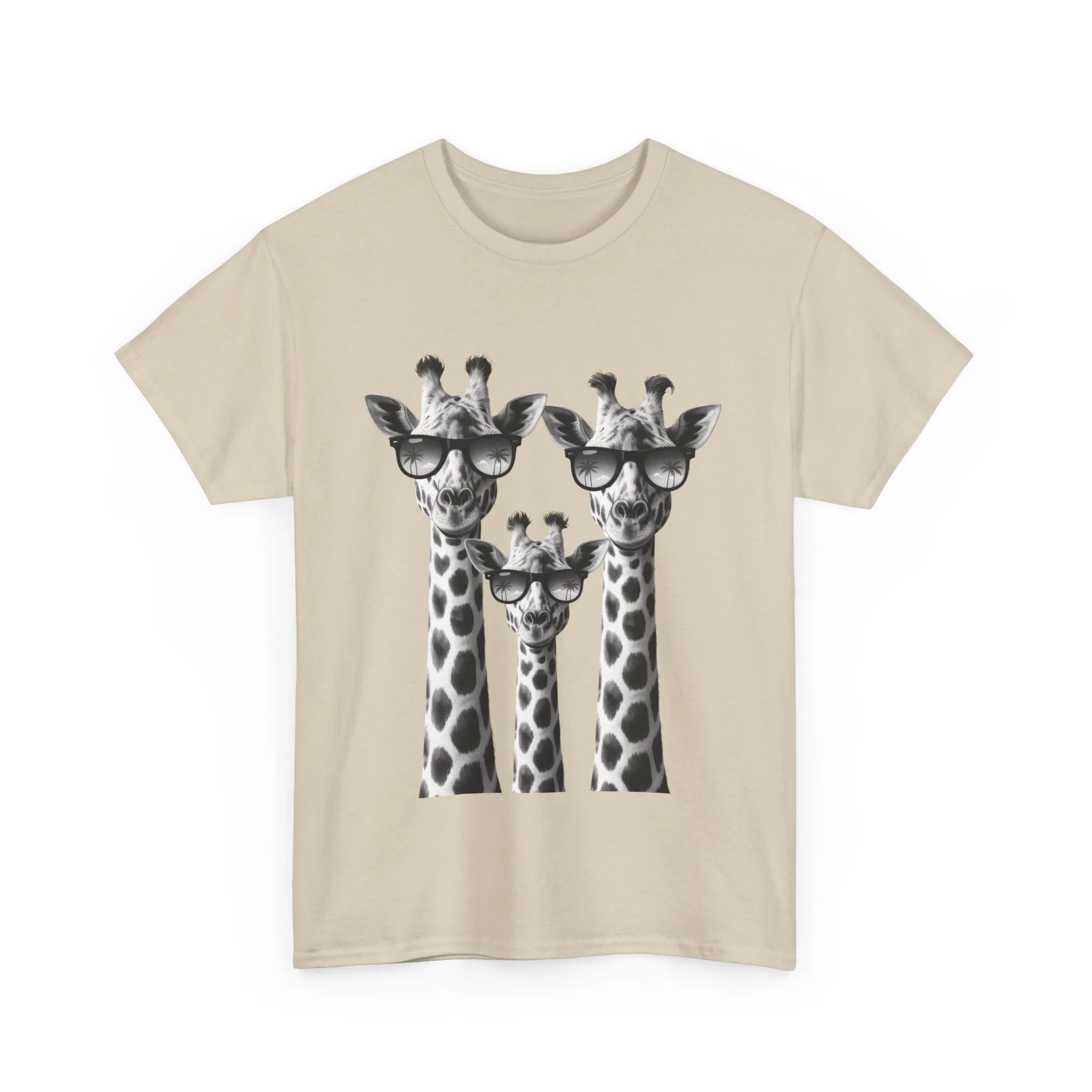 Cool Giraffes Unisex Tee, Fun Gift for Animal Lovers, Nature Enthusiasts, Safari Wildlife Lover Shirt - Image 5