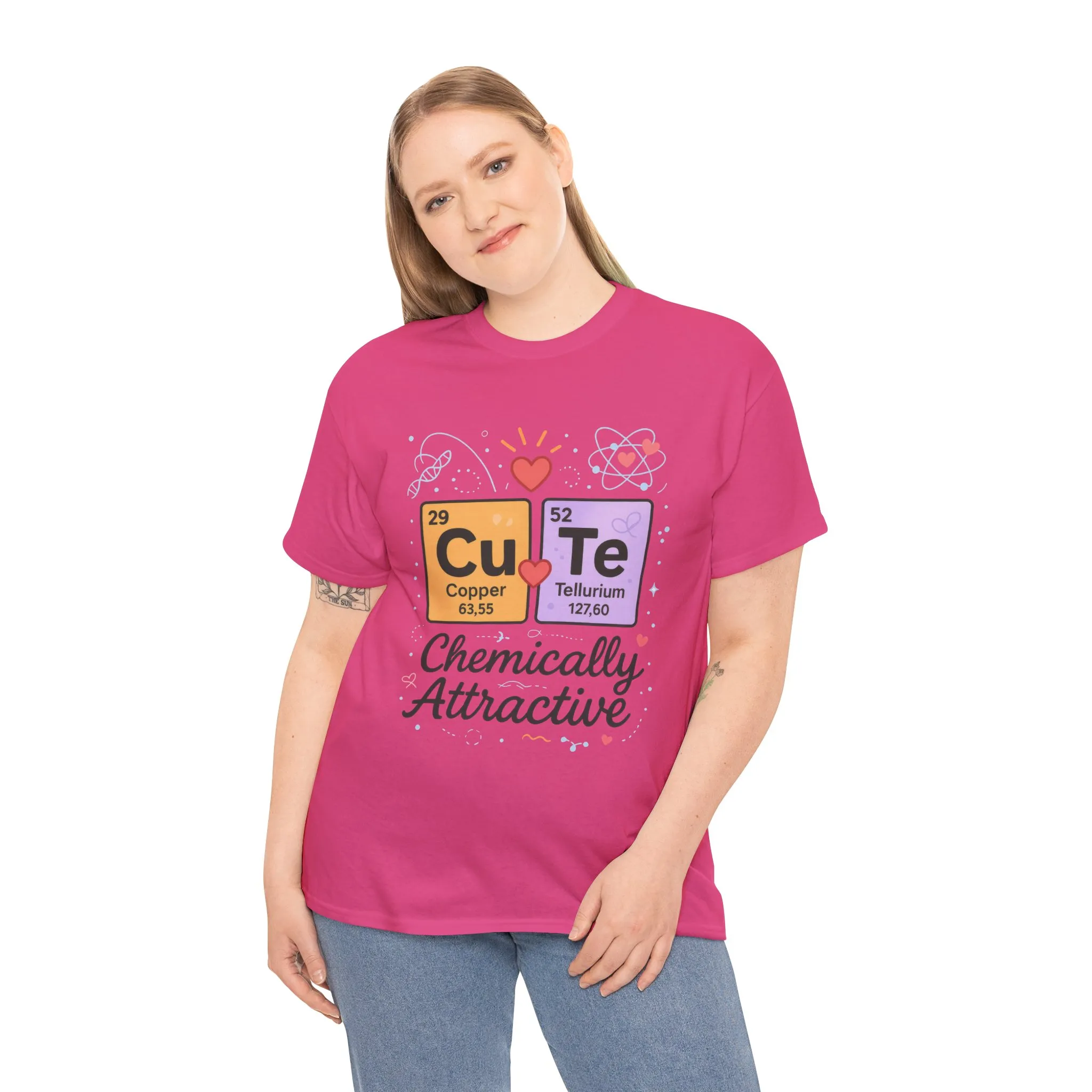Cute Science T-Shirt for Women, Chemically Attractive Periodic Table Tee, Funny Nerdy Gift for Her, Chemistry Lover Gift, Science Apparel - Image 18