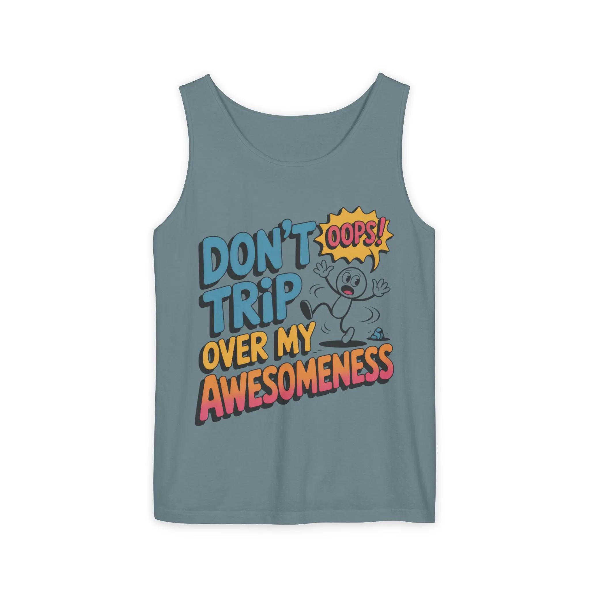 Funny Graphic Tank Top, Don't Trip Over My Awesomeness Tank, Womens Cotton Tank for Casual Wear, Gift for Friends, Birthday Gift, Humor Tee - Image 22