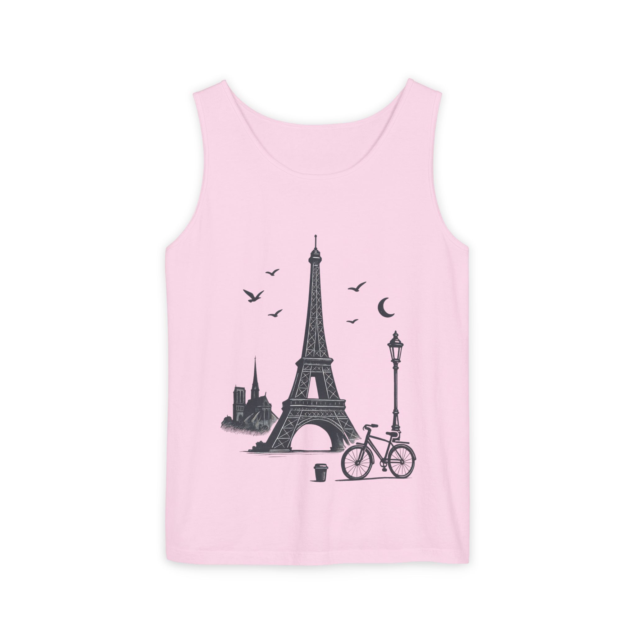 Parisian Dreams Tank Top, Unisex Summer Wear, Graphic Tee, Travel Inspired Apparel, Vacation Outfit, Casual Tank for All Occasions - Image 29