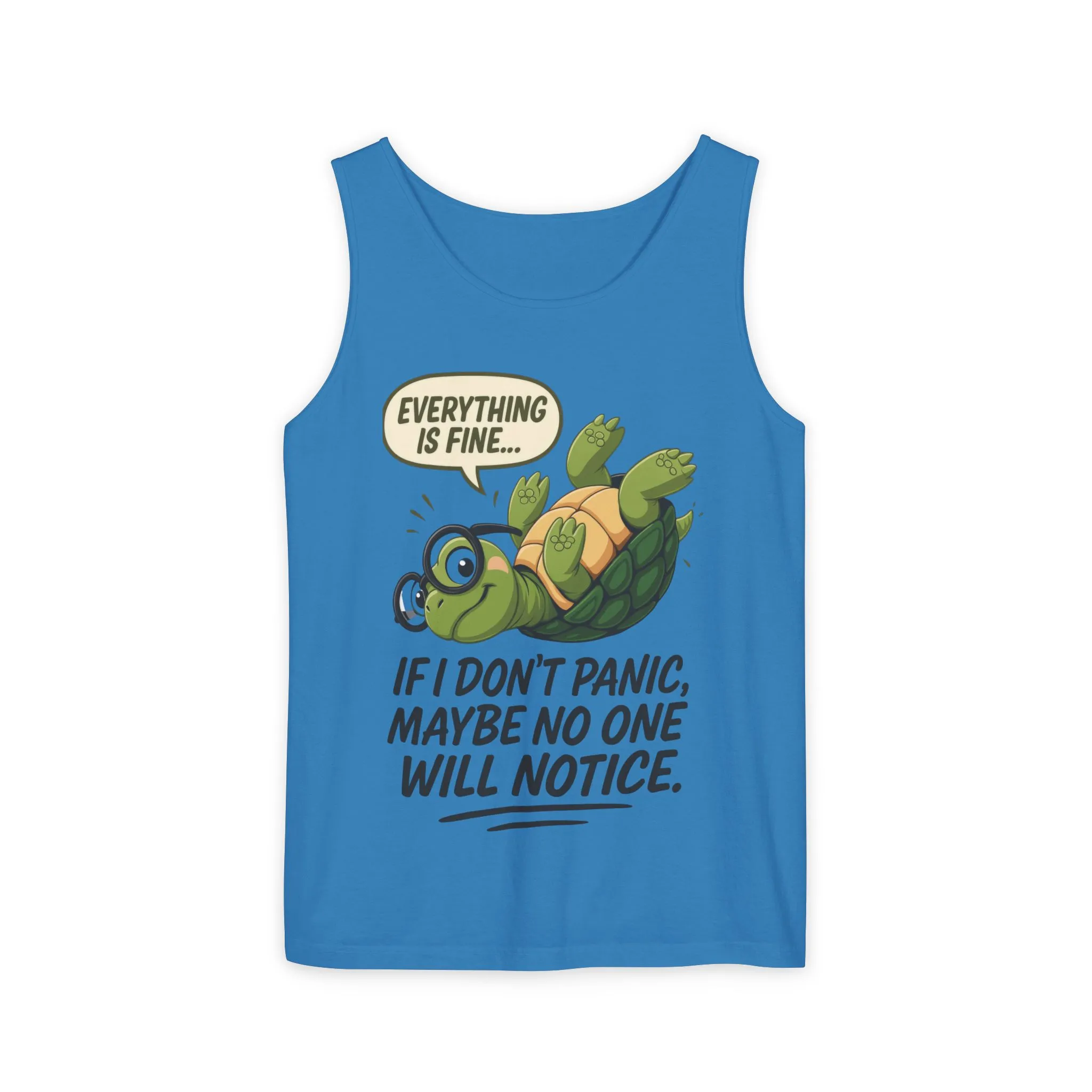 Mens Funny Turtle Graphic Tank Top, Summer Apparel, Gift for Animal Lovers, Beach Day Essentials, Mens Casual Wear, Relaxed Vibes - Image 31
