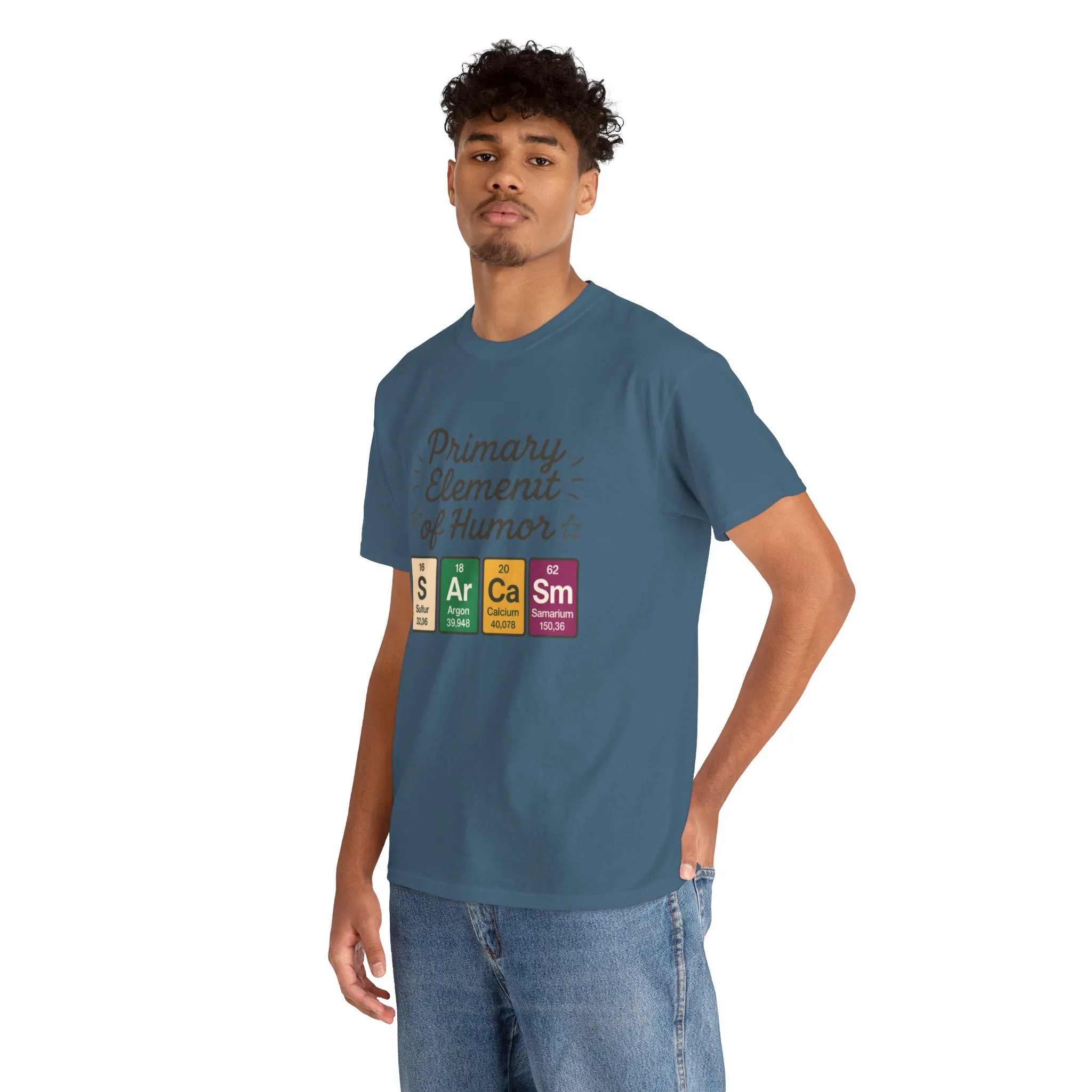 Funny Mens Science T-Shirt, Sarcasm Element of Humor Tee, Periodic Table Nerd Shirt for Him, Humor T-Shirt, Periodic Table Chemistry Humor - Image 36