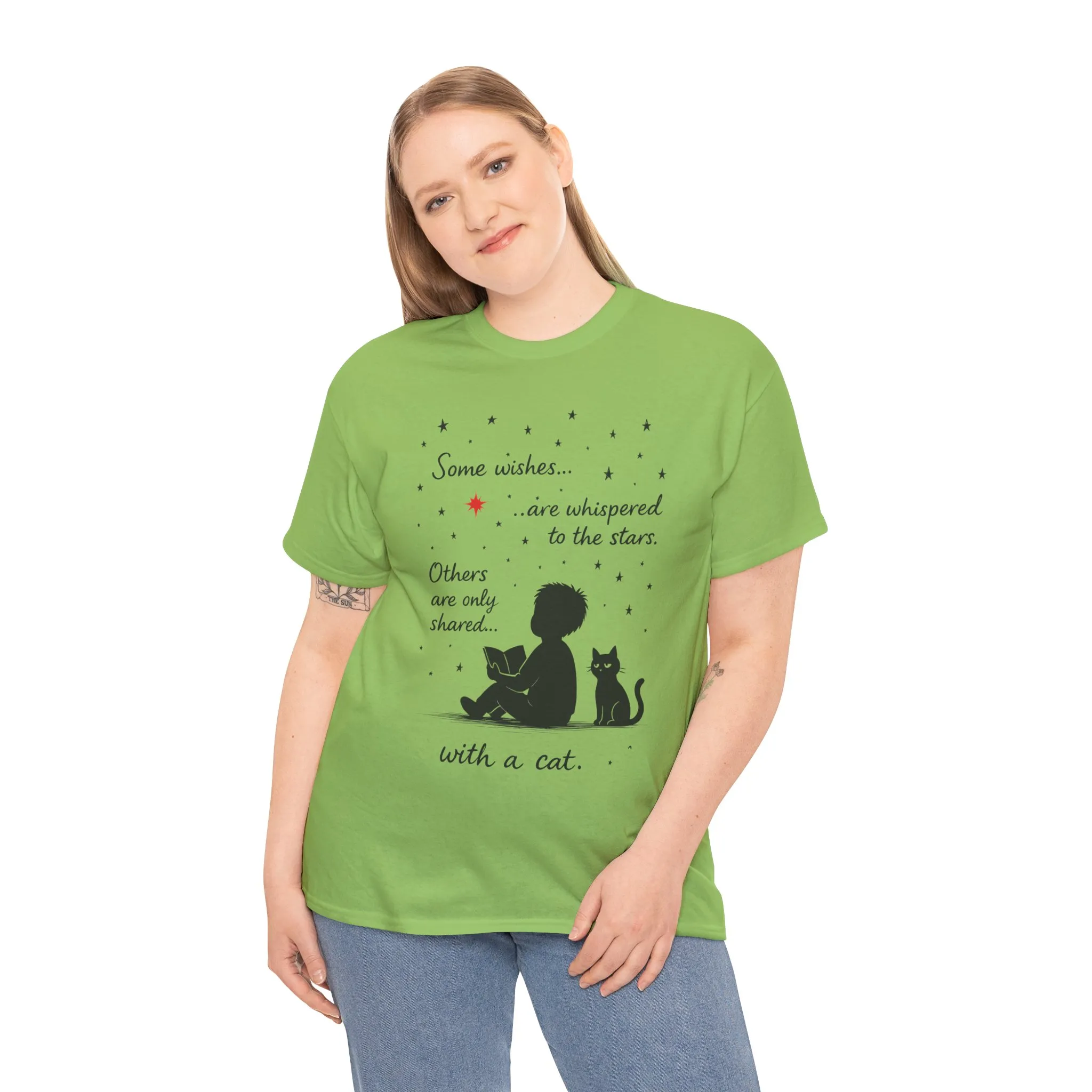 Whimsical Cat Lover Womens Tee, Cozy Cotton T-Shirt, Perfect Gift for Cat Lovers, Pet Owner Gift, Birthday or Cat Appreciation Day - Image 33