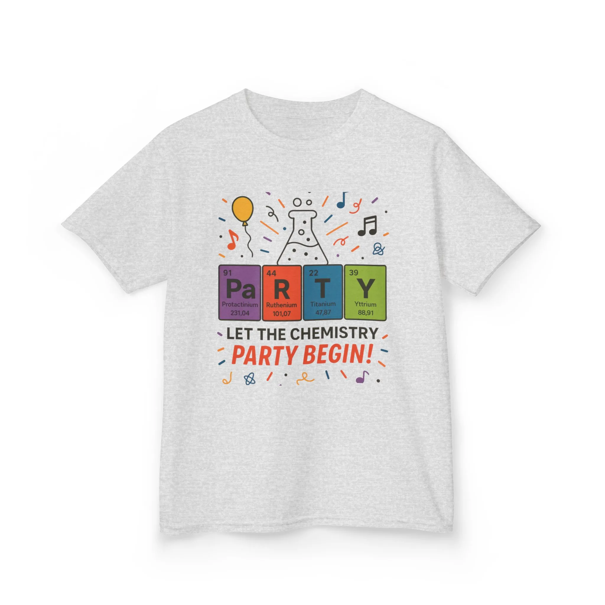 Kids' Chemistry Party T-Shirt, Periodic Table Tee, Funny Science Shirt for Boys & Girls, Science Tee, Unique Educational Apparel - Image 7